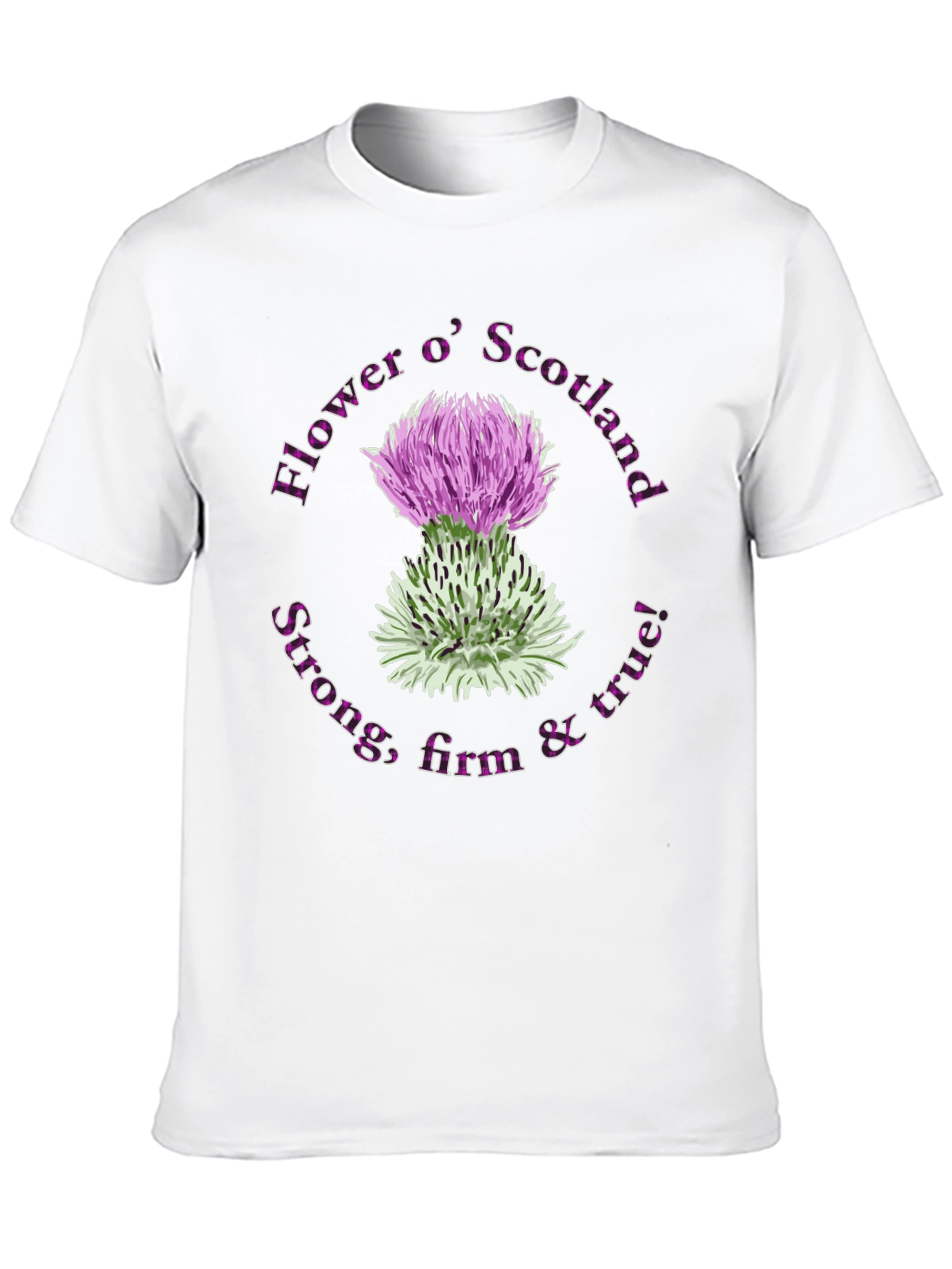 Flower o Scotland T-Shirt - Strong & True!
