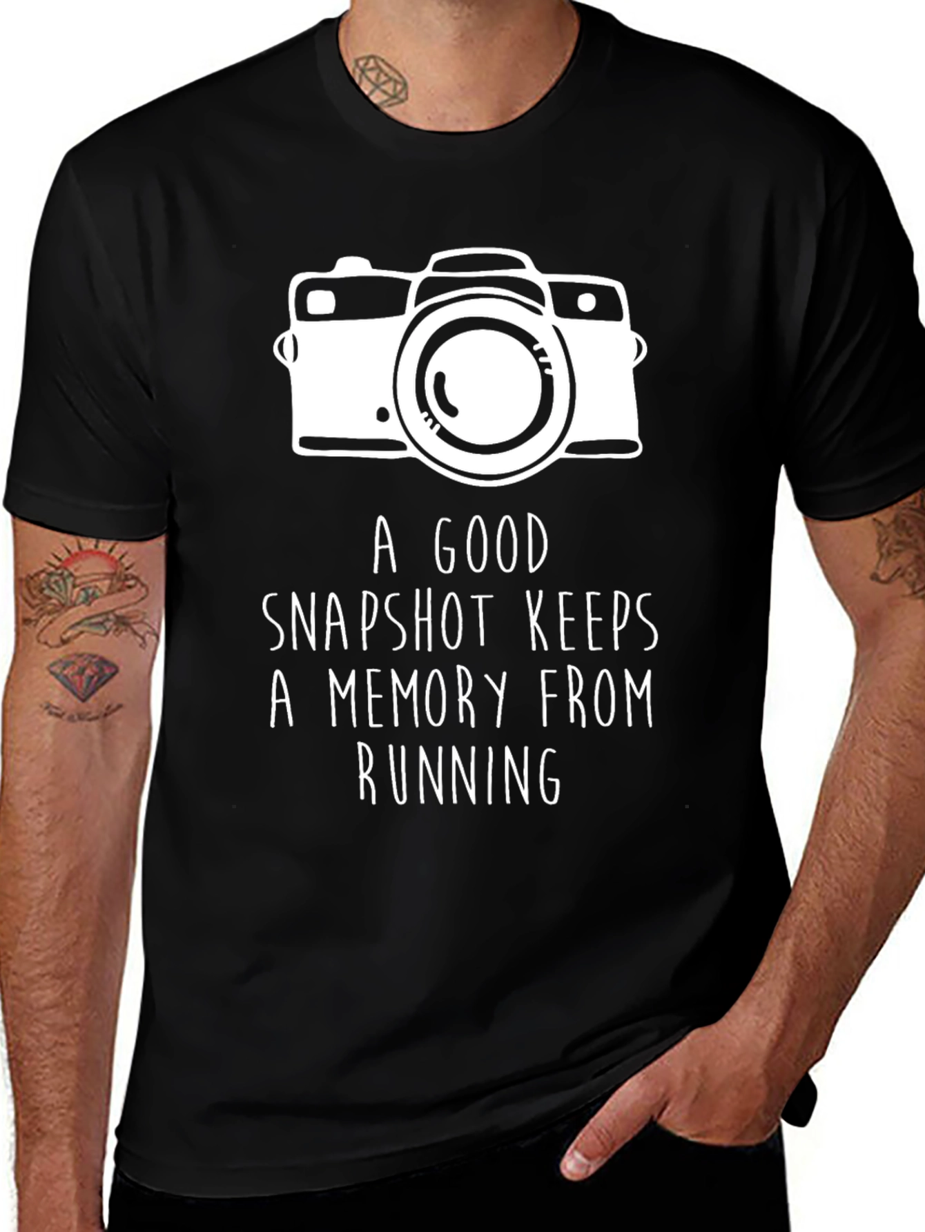 Camera Snapshot Memory T-Shirt