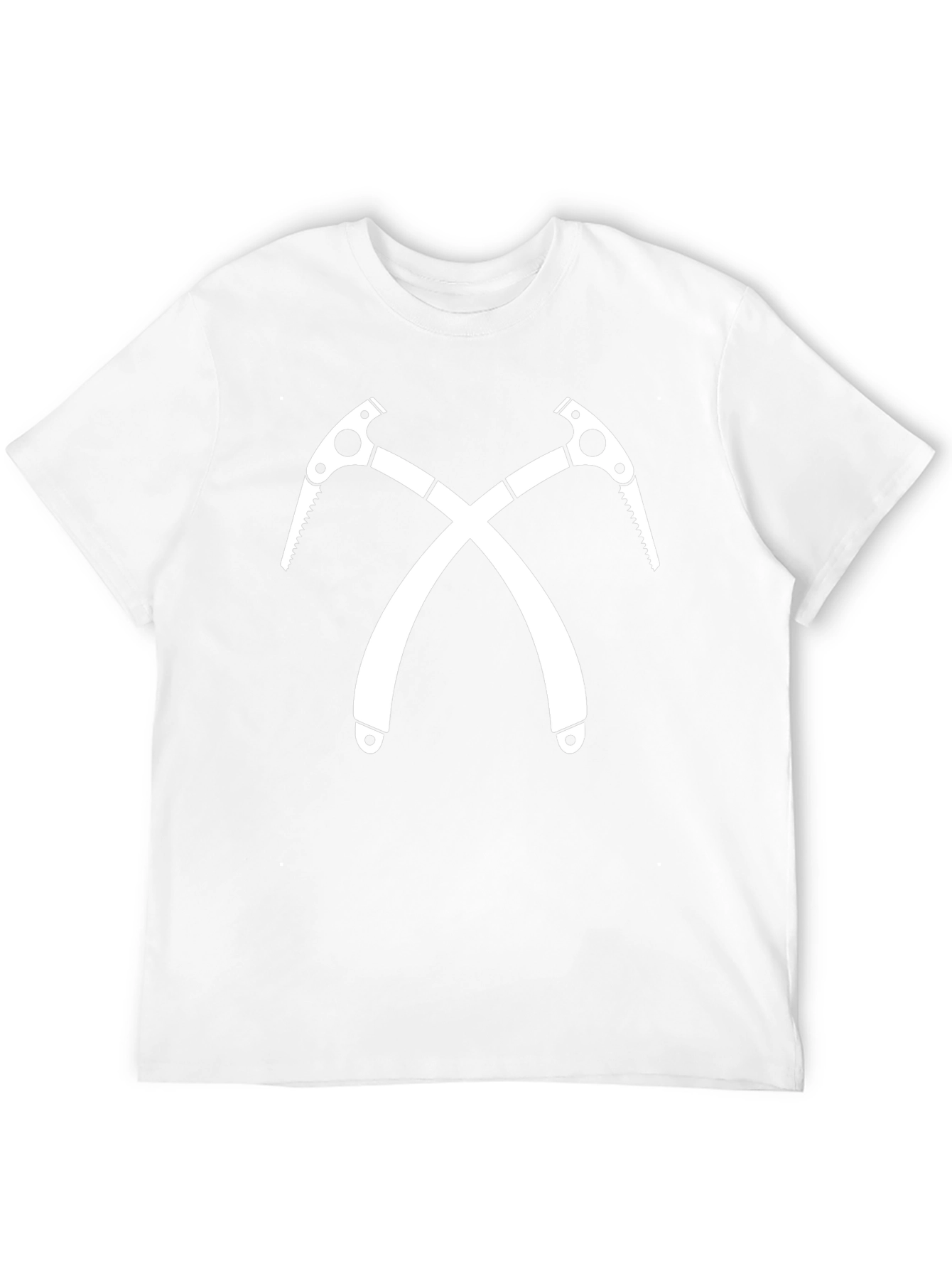 Crossed Ice Axes Black T-Shirt