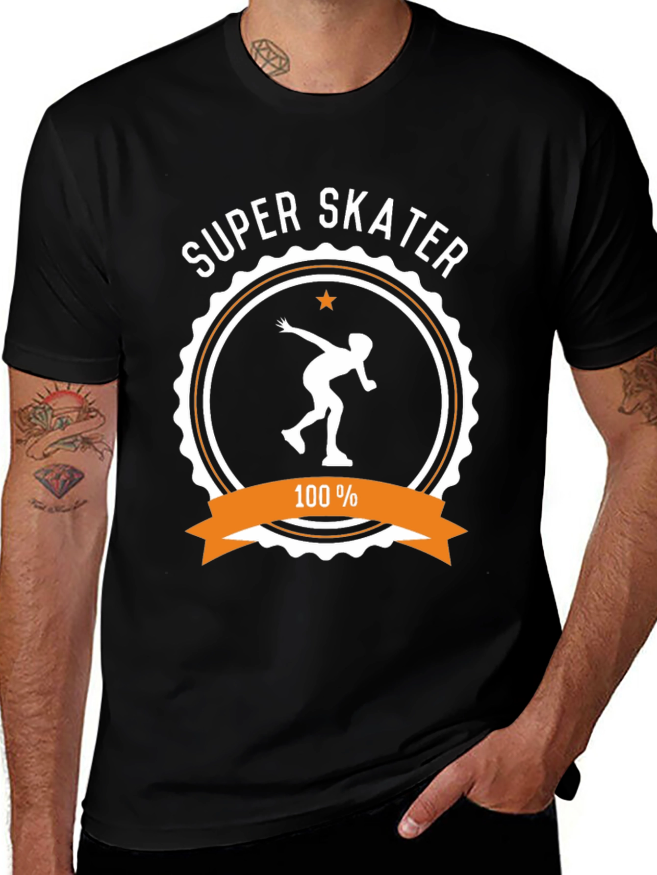 Super Skater 100% Cotton Graphic Tee
