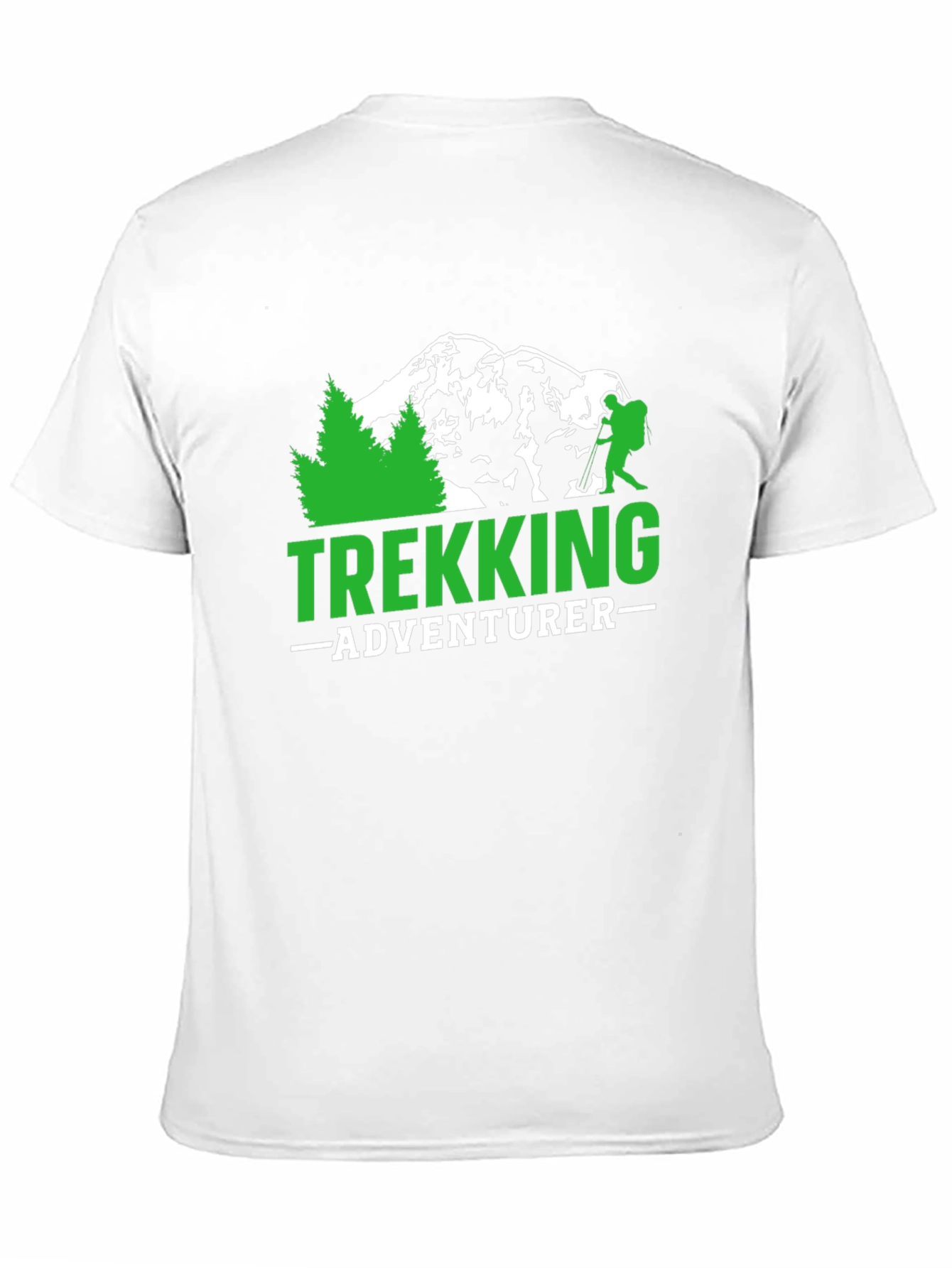 Trekking Adventurer Graphic Tee - Black