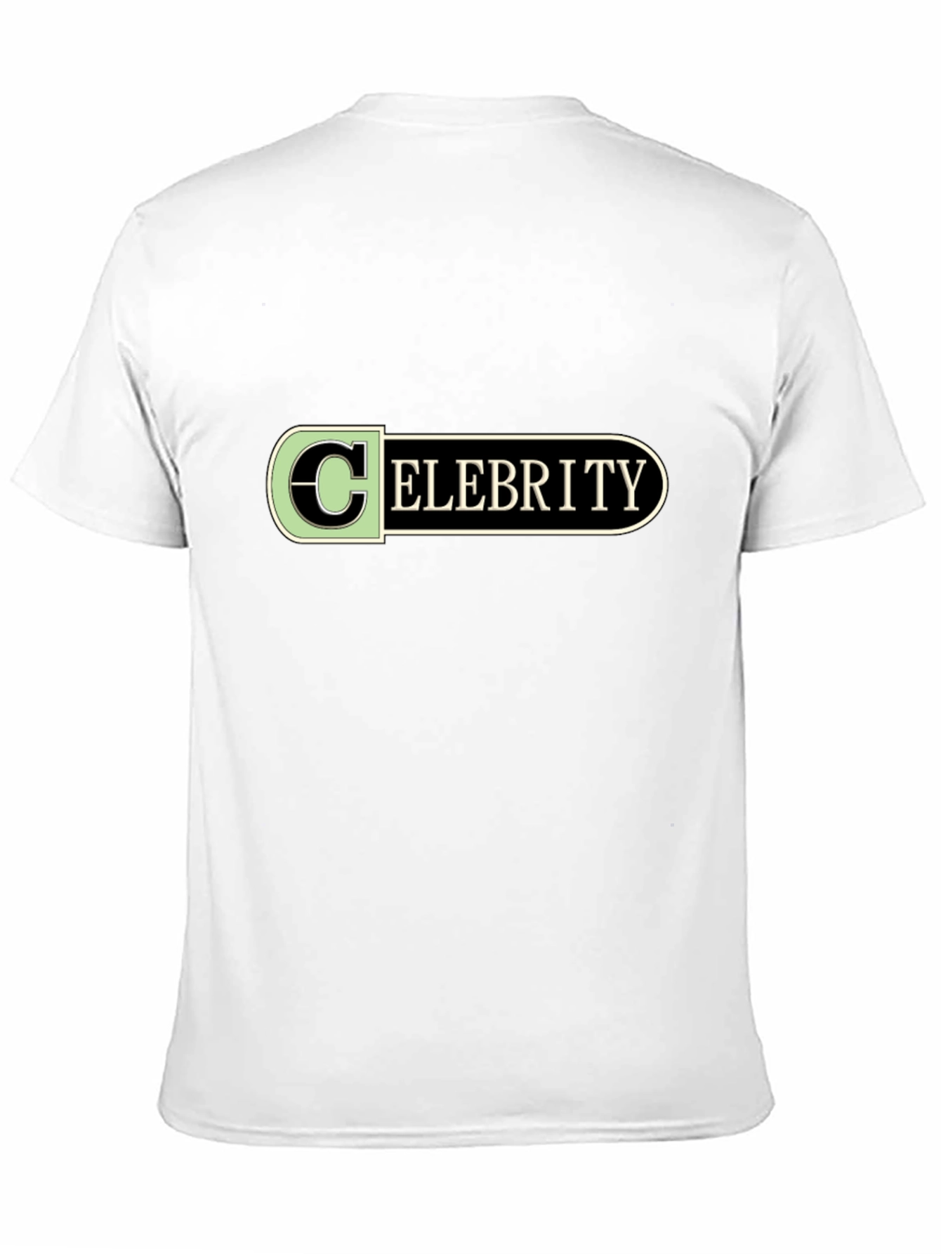Celebrity Design Black T-Shirt
