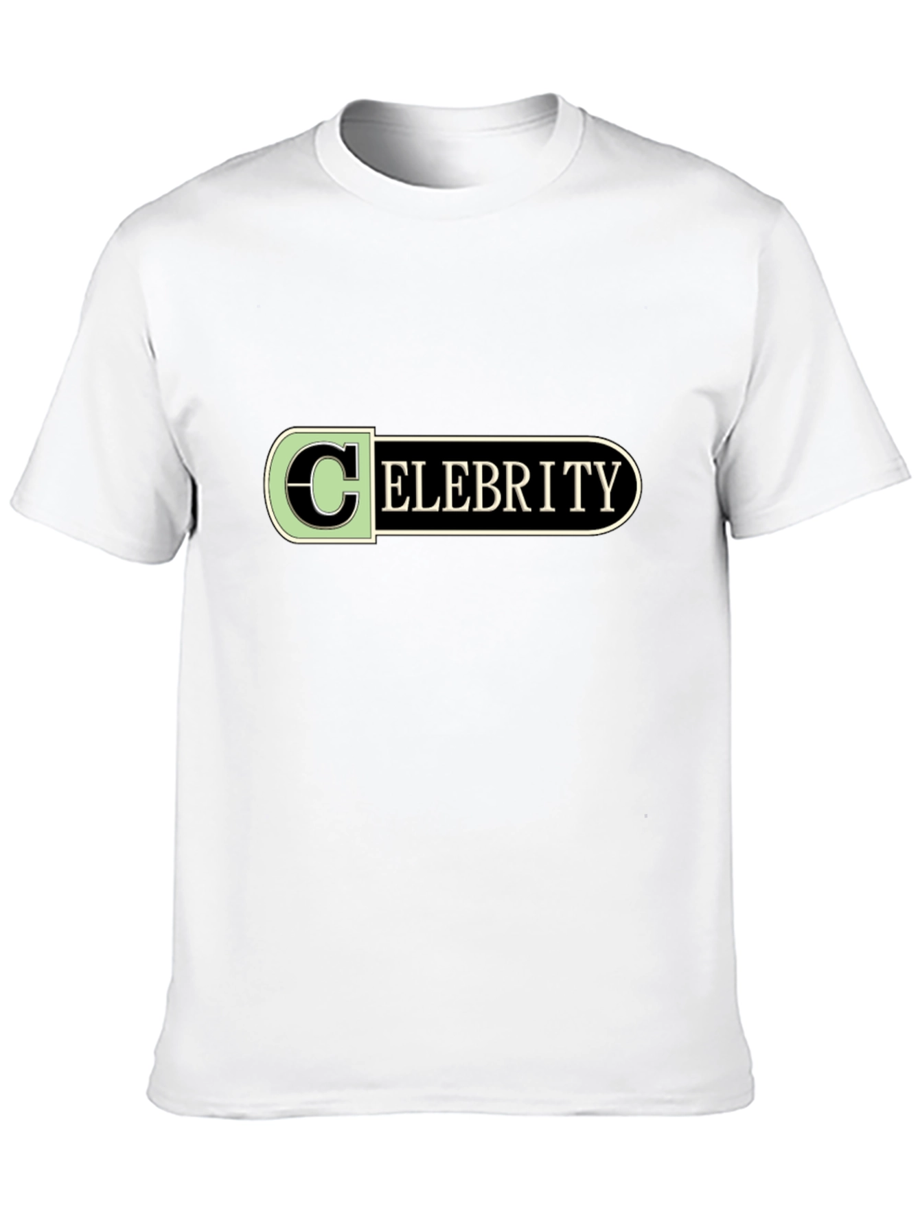 Celebrity Design Black T-Shirt