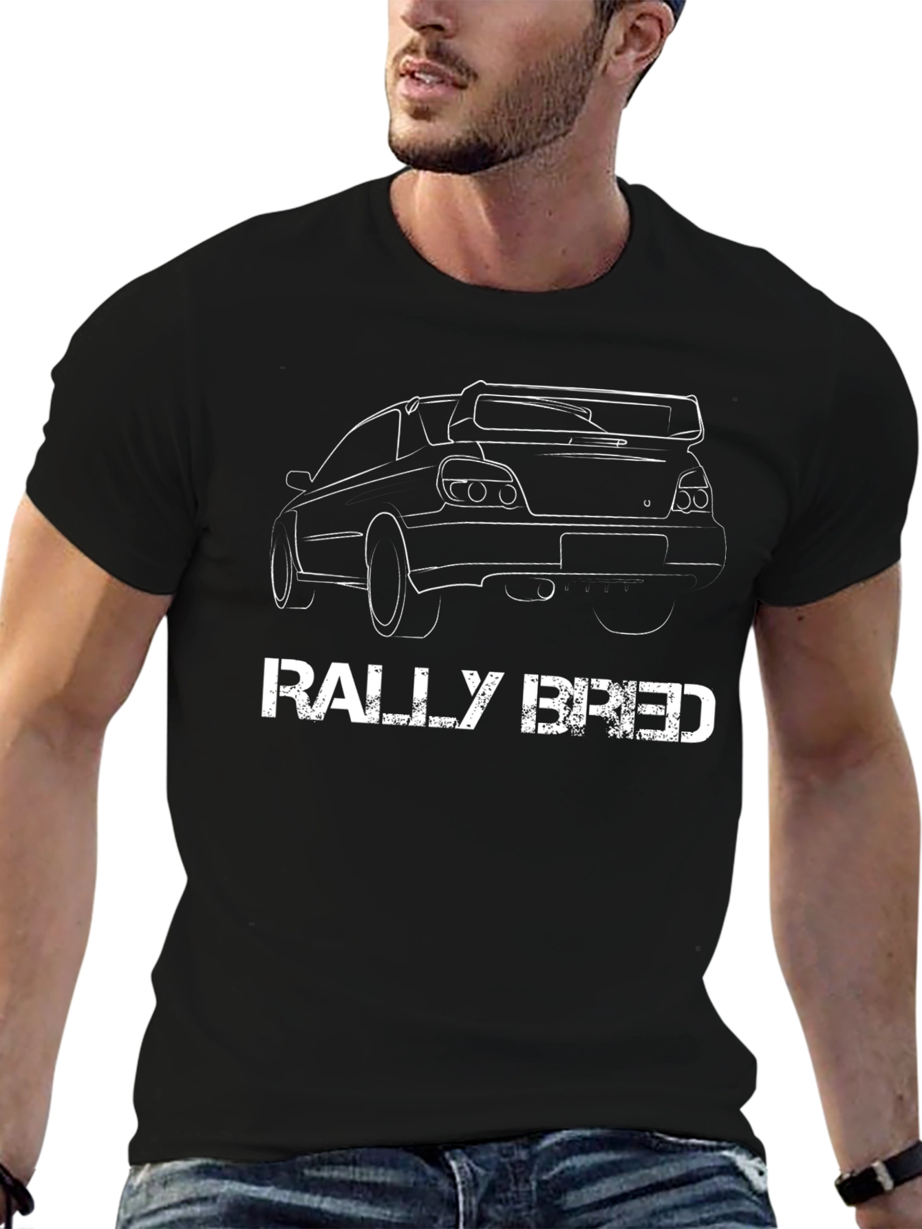 Rally Bred Car T-Shirt - Automotive Enthusiast Tee