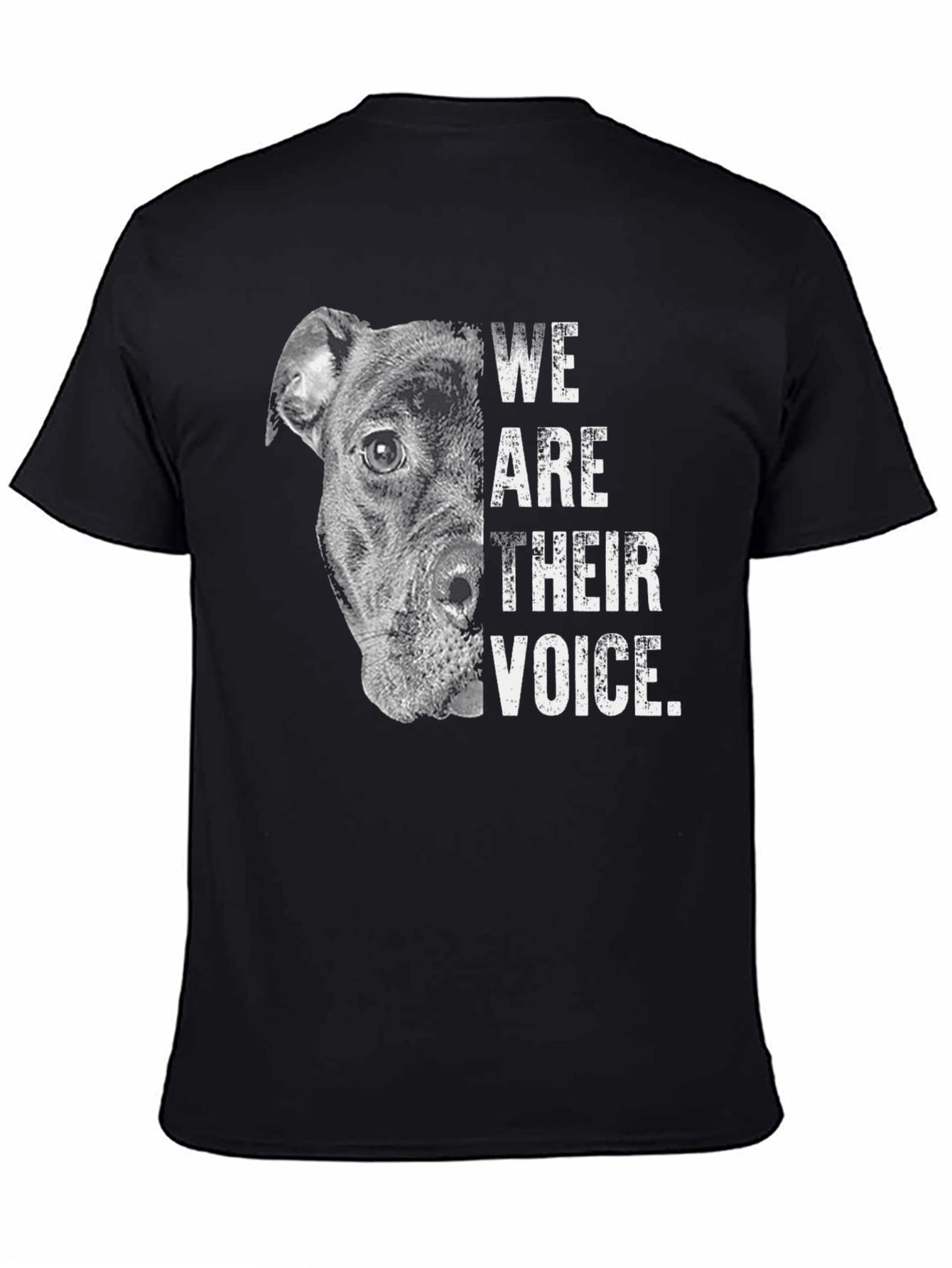 We Are Their Voice T-Shirt Dog Lover Tee