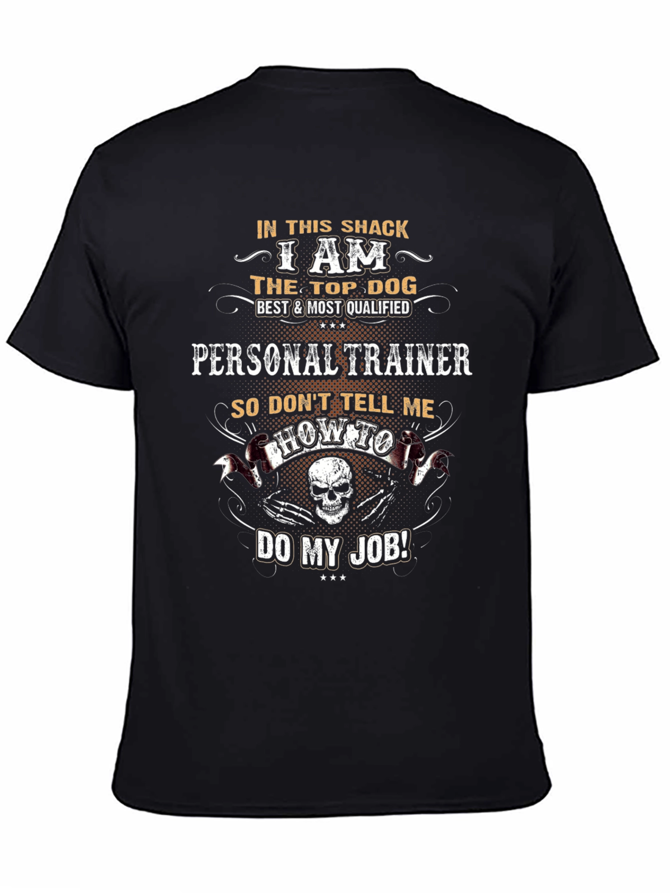 Top Dog Personal Trainer Graphic Tee