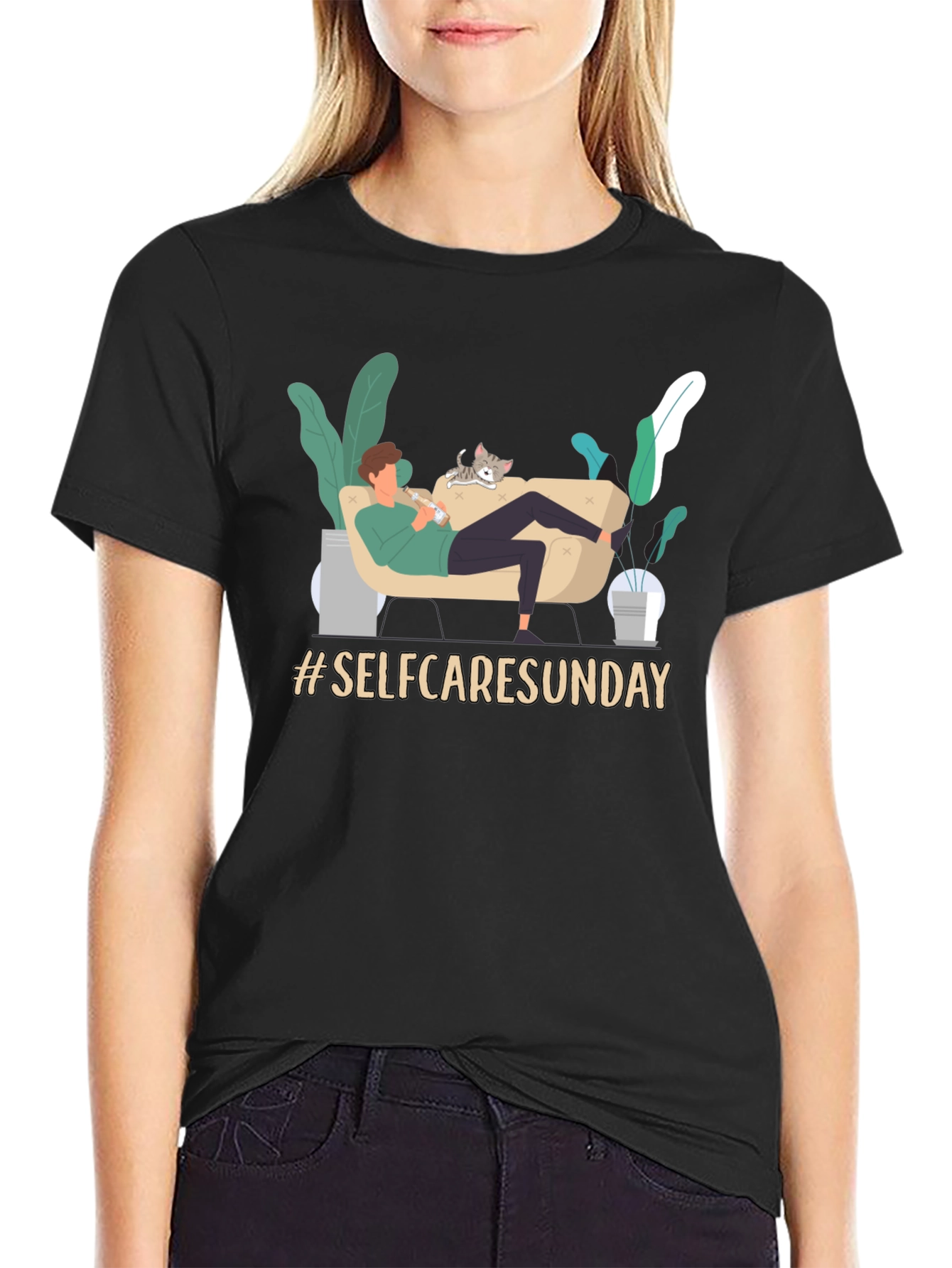 Self Care Sunday Relaxed T-Shirt