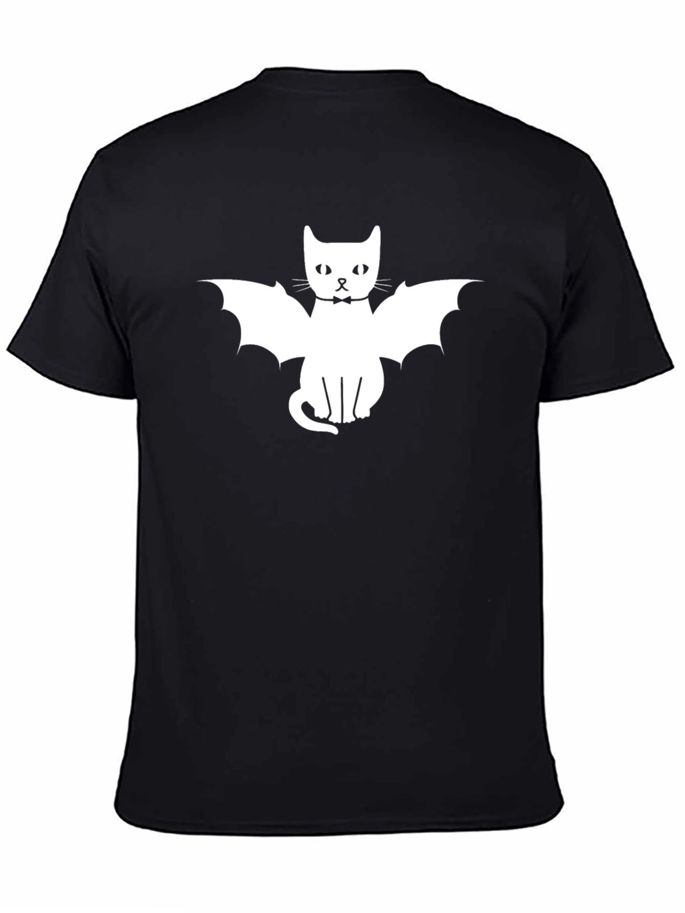 Bat Cat Black T-Shirt