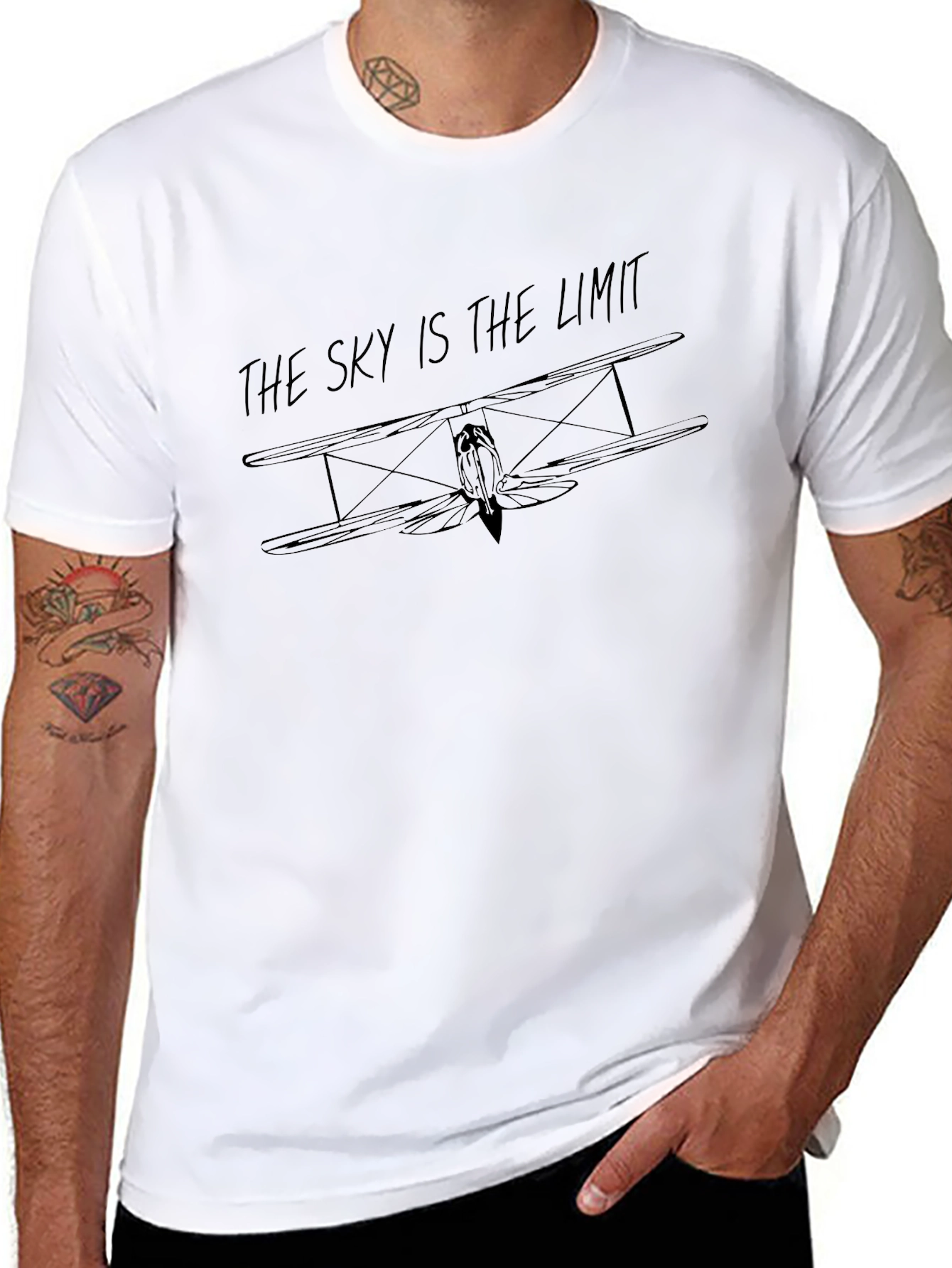 The Sky is the Limit Biplane T-Shirt