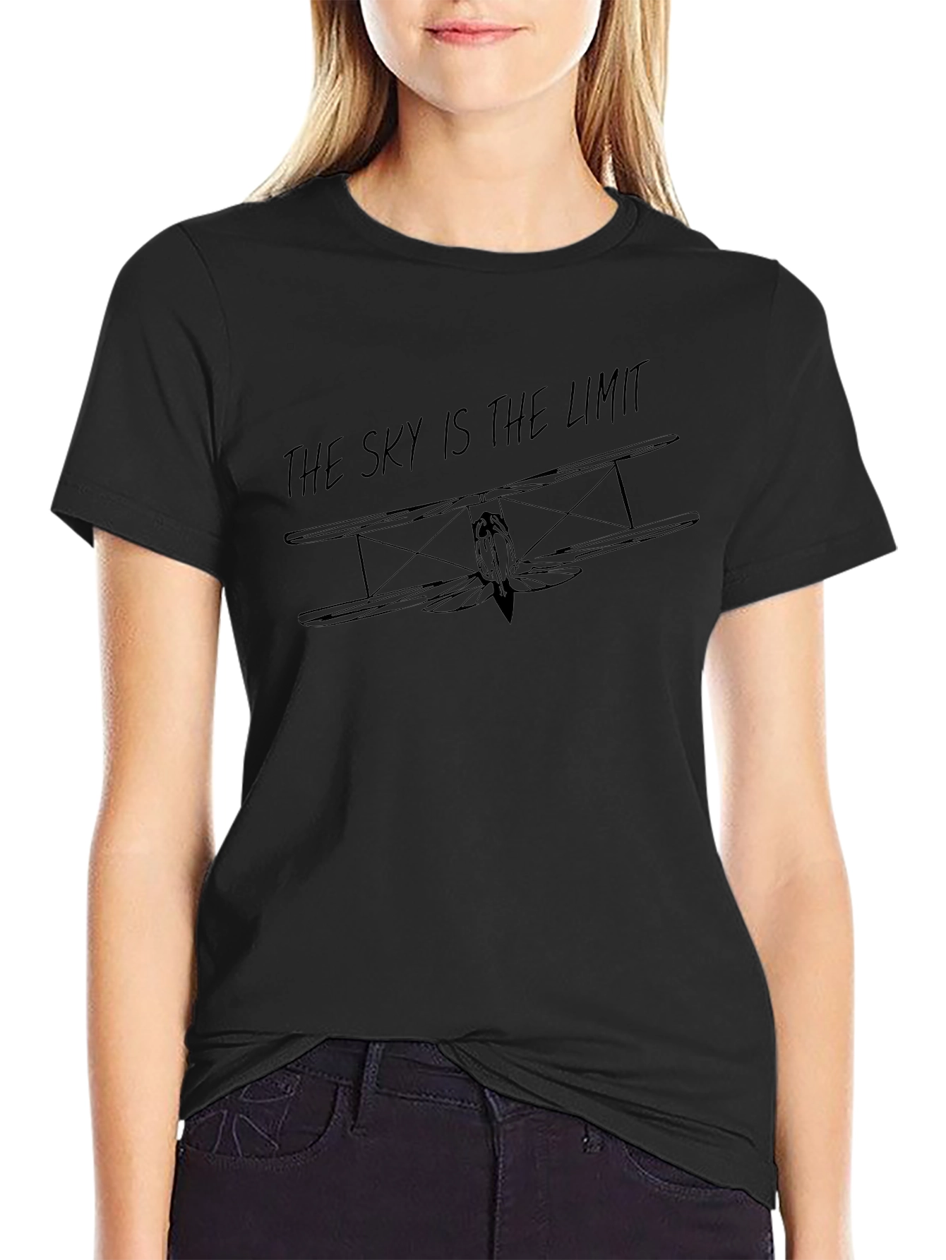 The Sky is the Limit Biplane T-Shirt