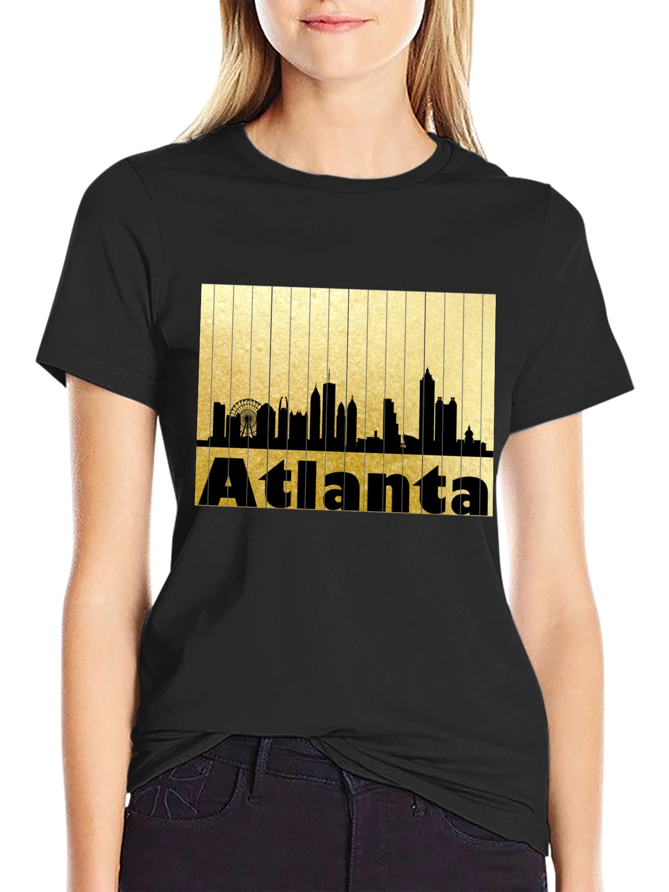 Atlanta Skyline Graphic Tee