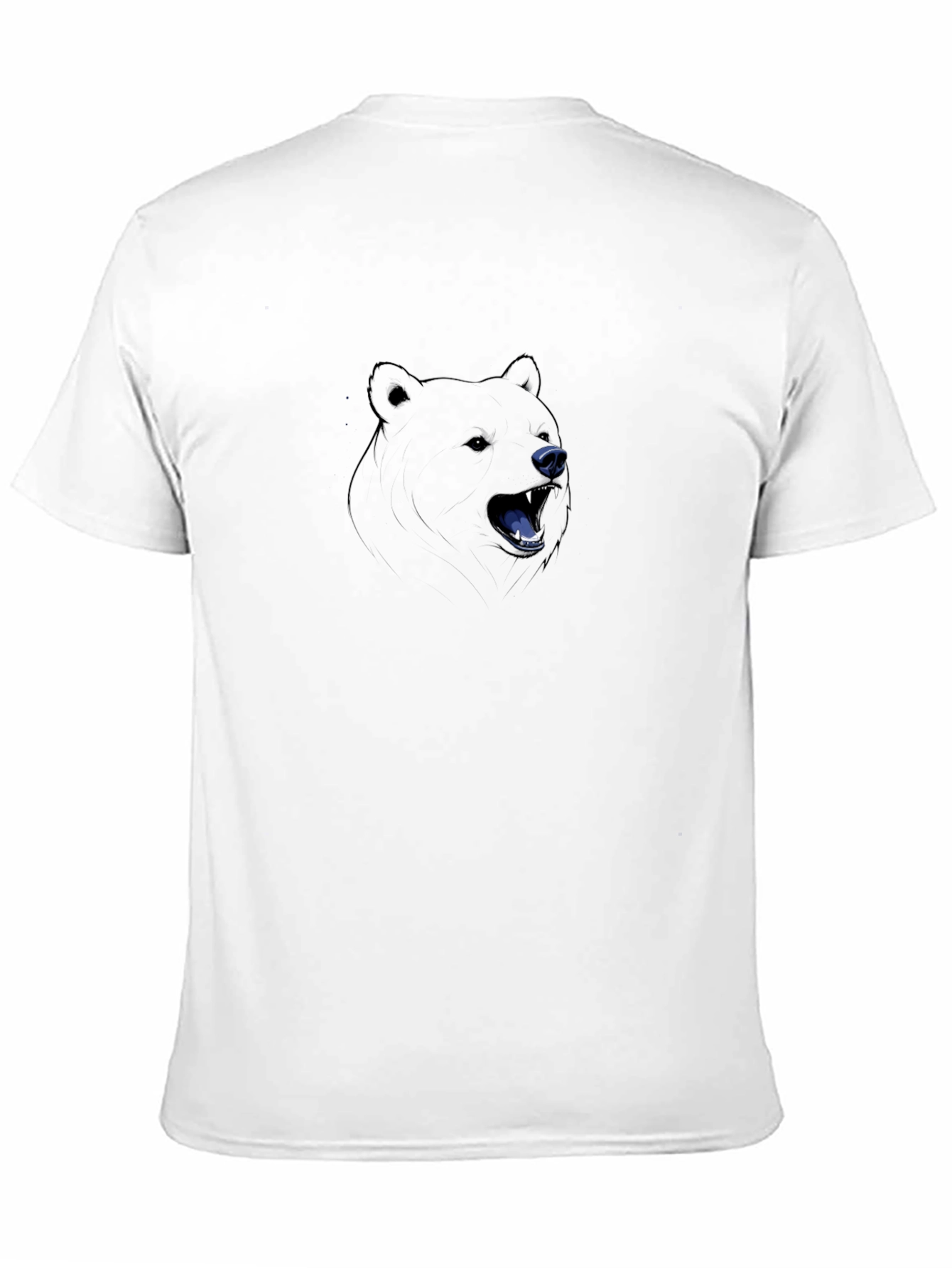 Bear Graphic T-Shirt - Mens Black Tee