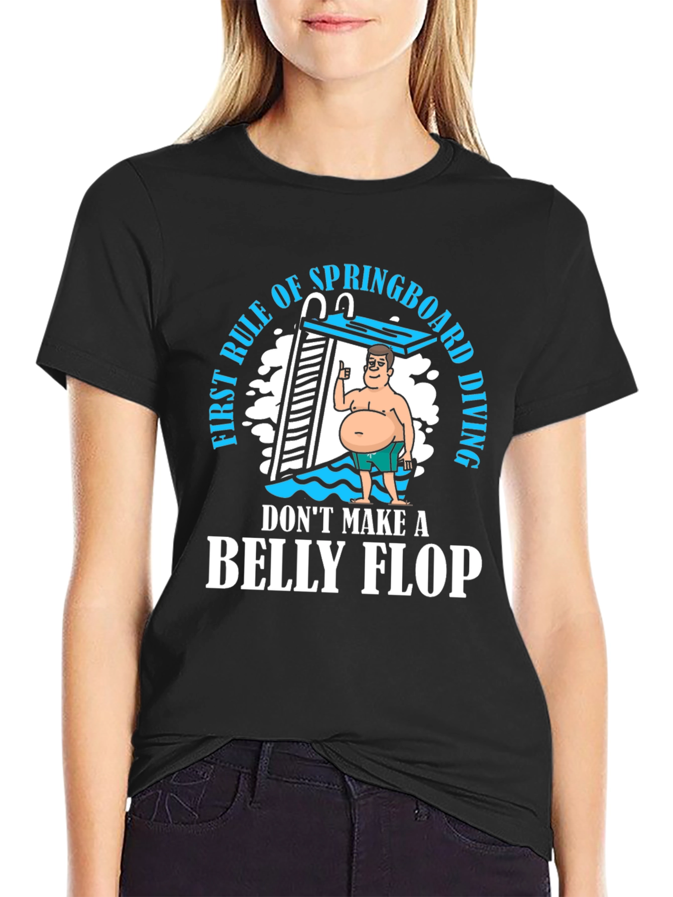Funny Springboard Diving T-Shirt