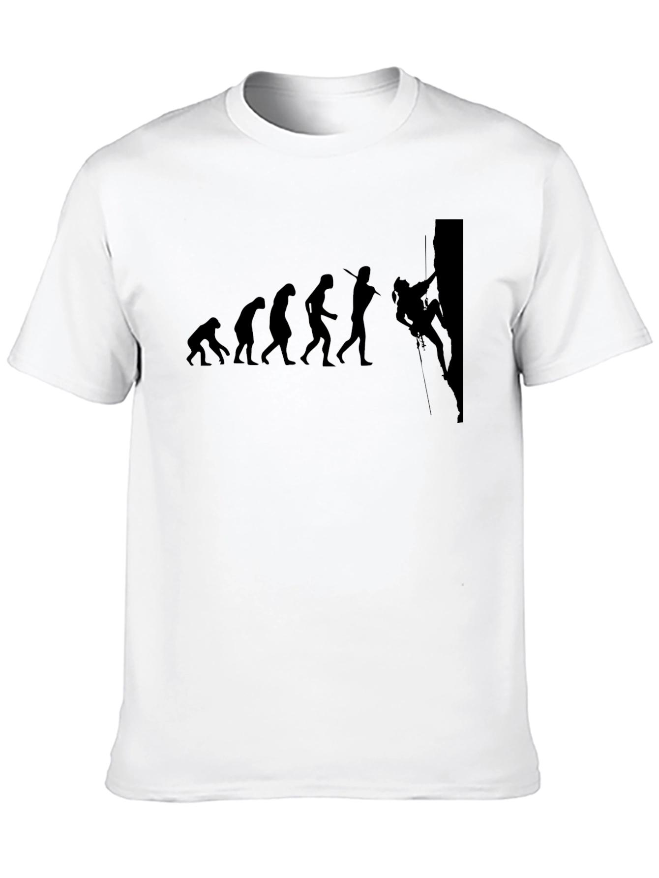 Evolution of Climbing T-Shirt - Black