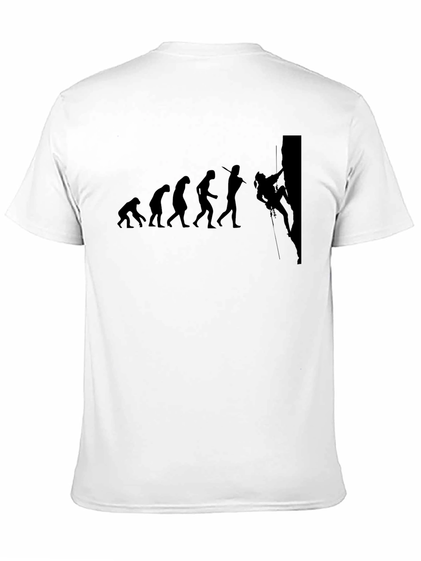 Evolution of Climbing T-Shirt - Black
