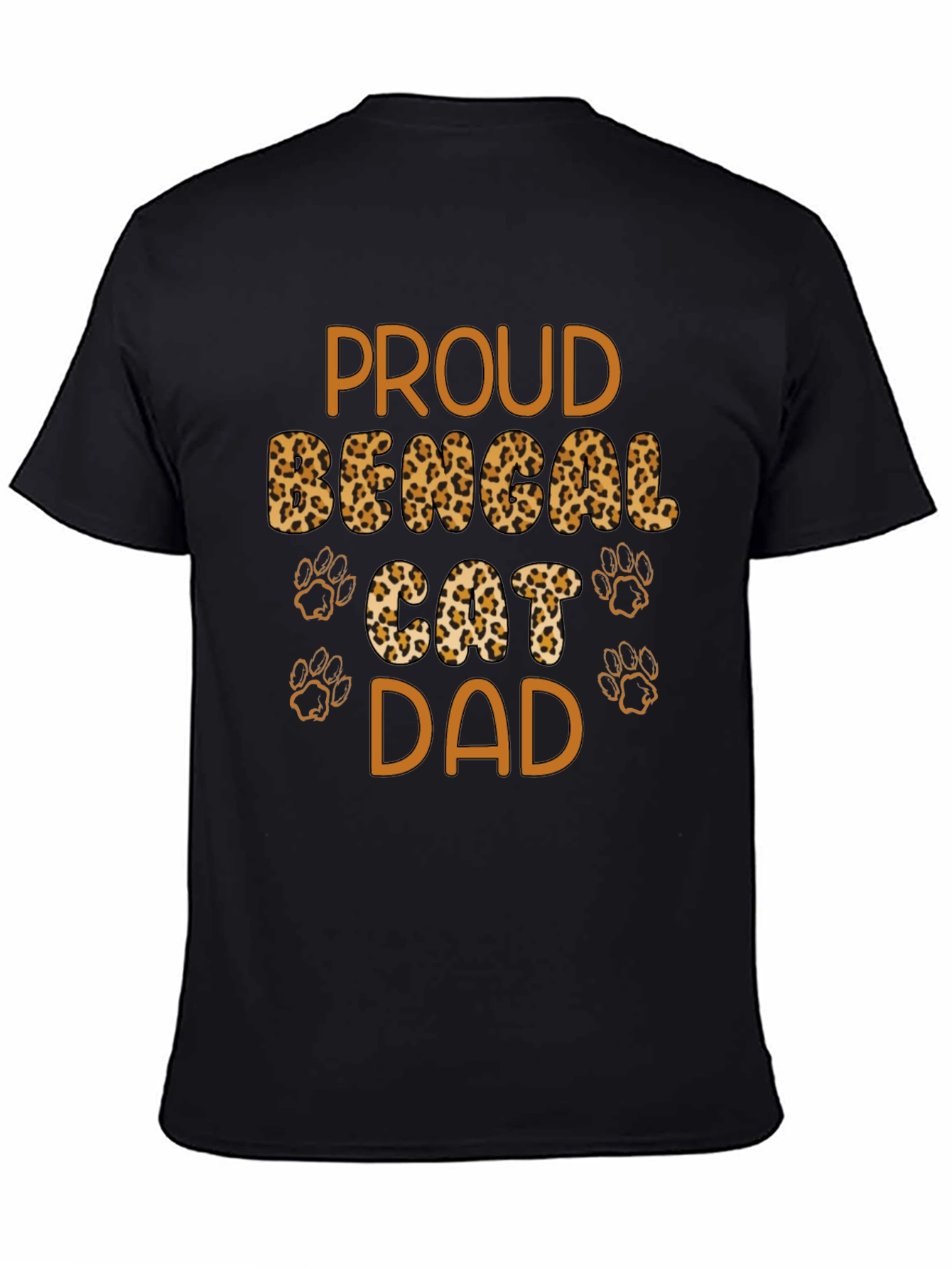 Proud Bengal Cat Dad T-Shirt