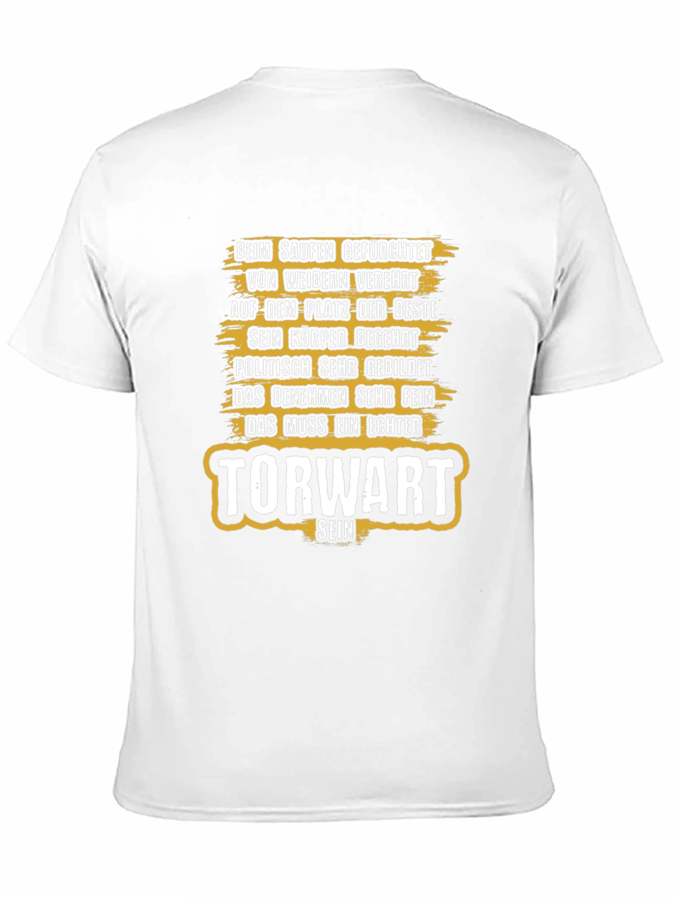 Torwart T-Shirt: Fearless Goalkeeper Graphic Tee