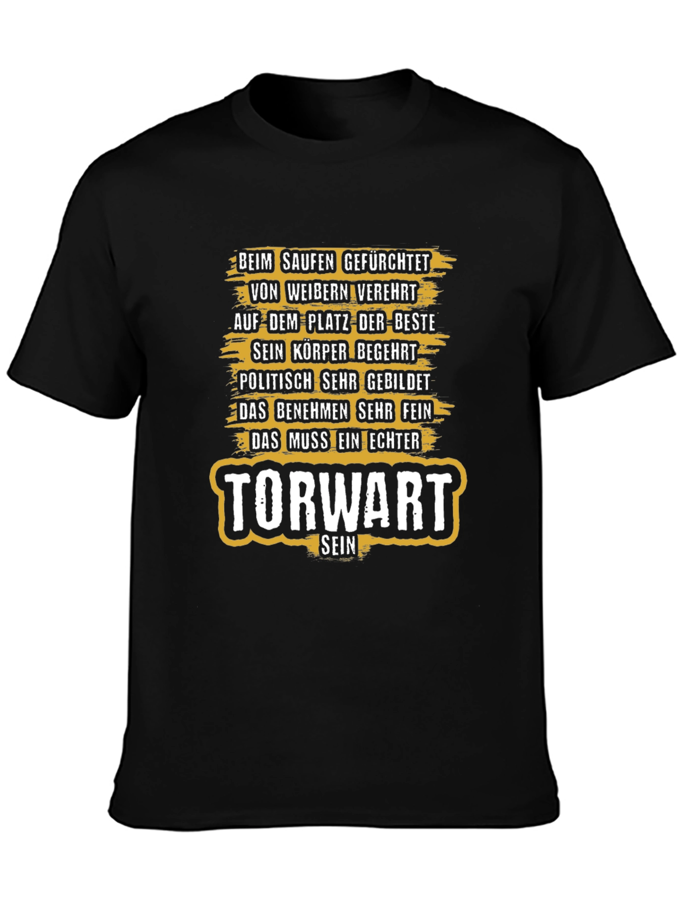 Torwart T-Shirt: Fearless Goalkeeper Graphic Tee