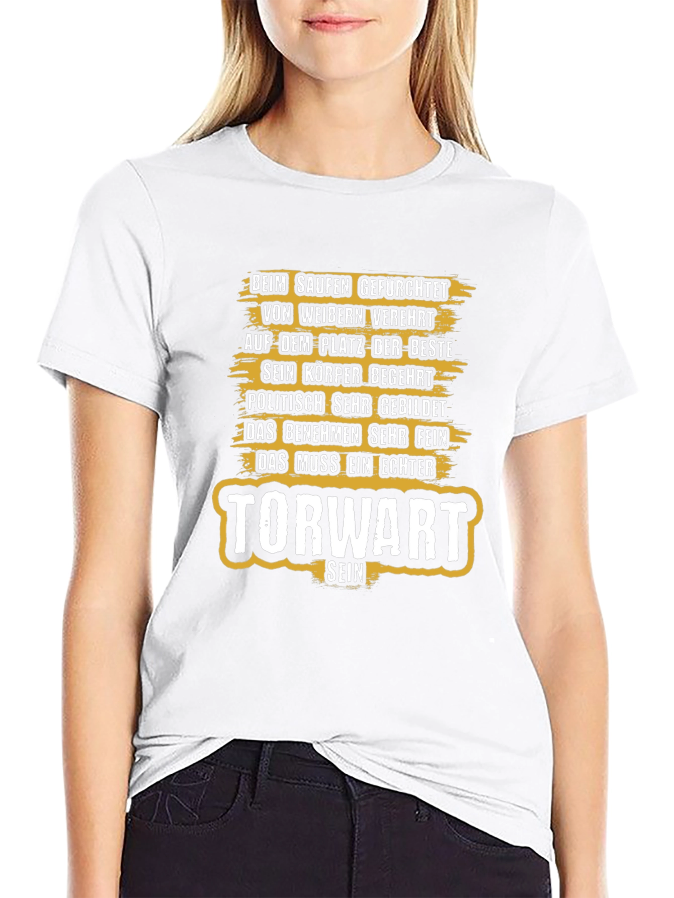 Torwart T-Shirt: Fearless Goalkeeper Graphic Tee