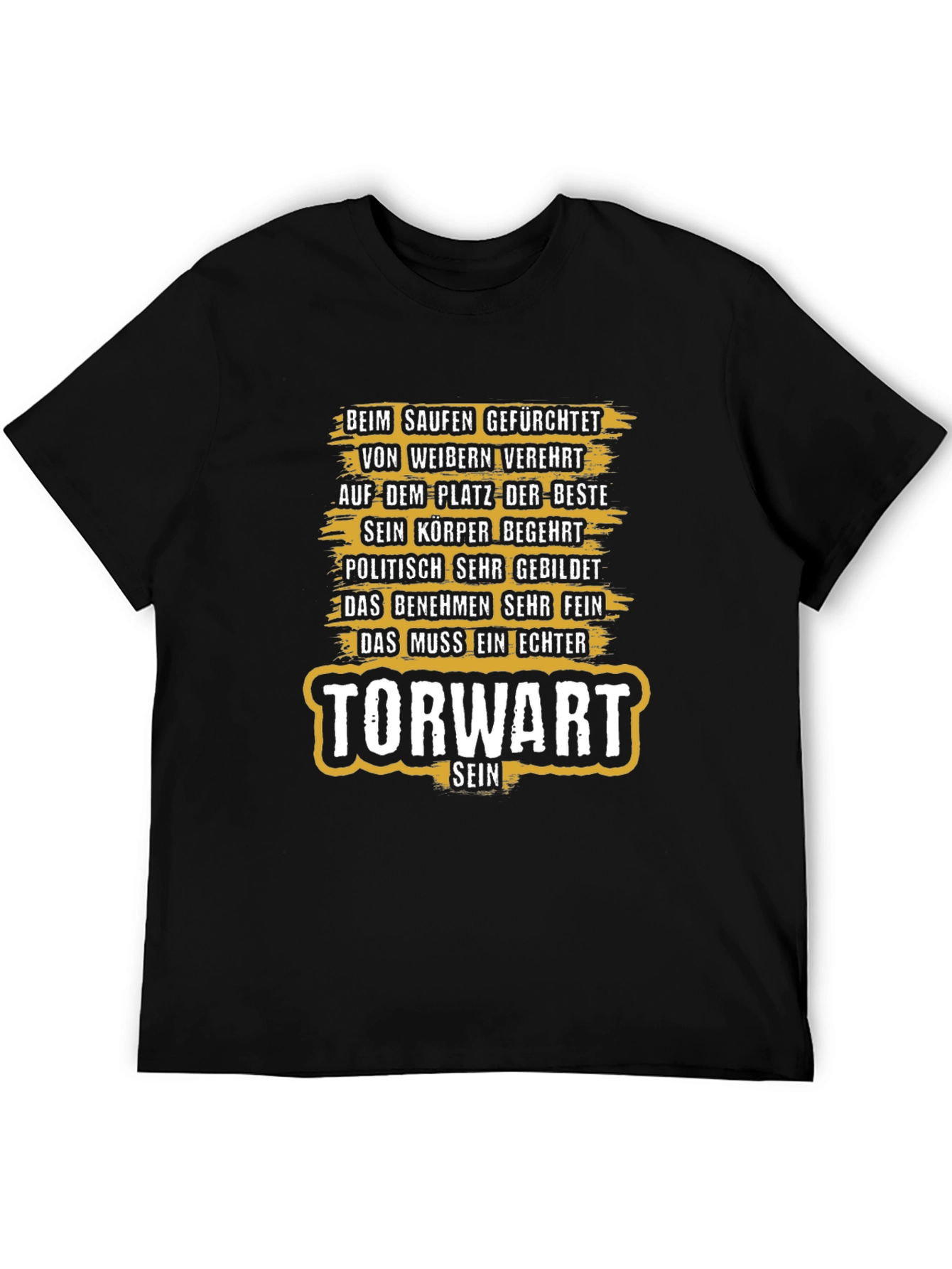Torwart T-Shirt: Fearless Goalkeeper Graphic Tee