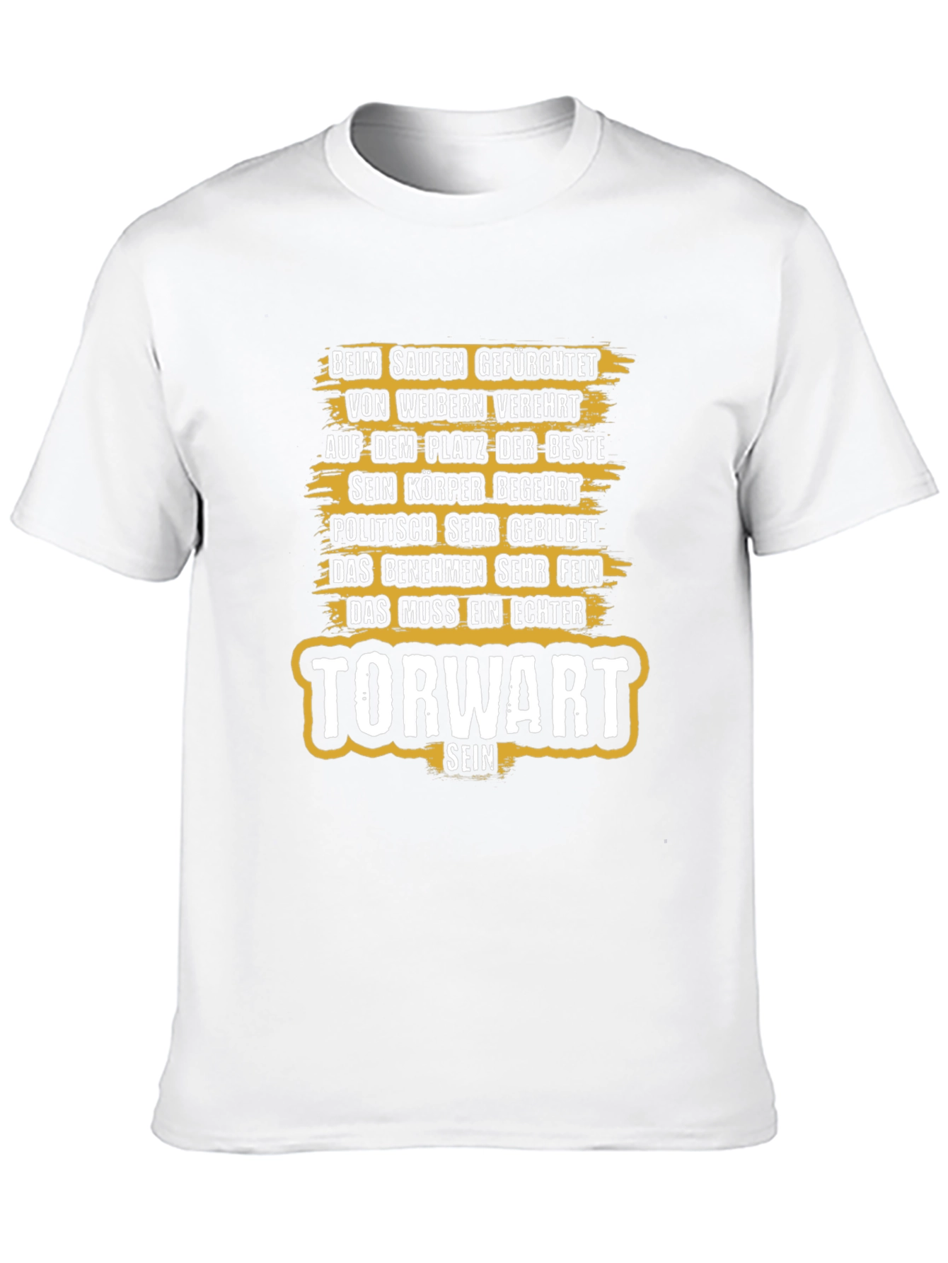 Torwart T-Shirt: Fearless Goalkeeper Graphic Tee