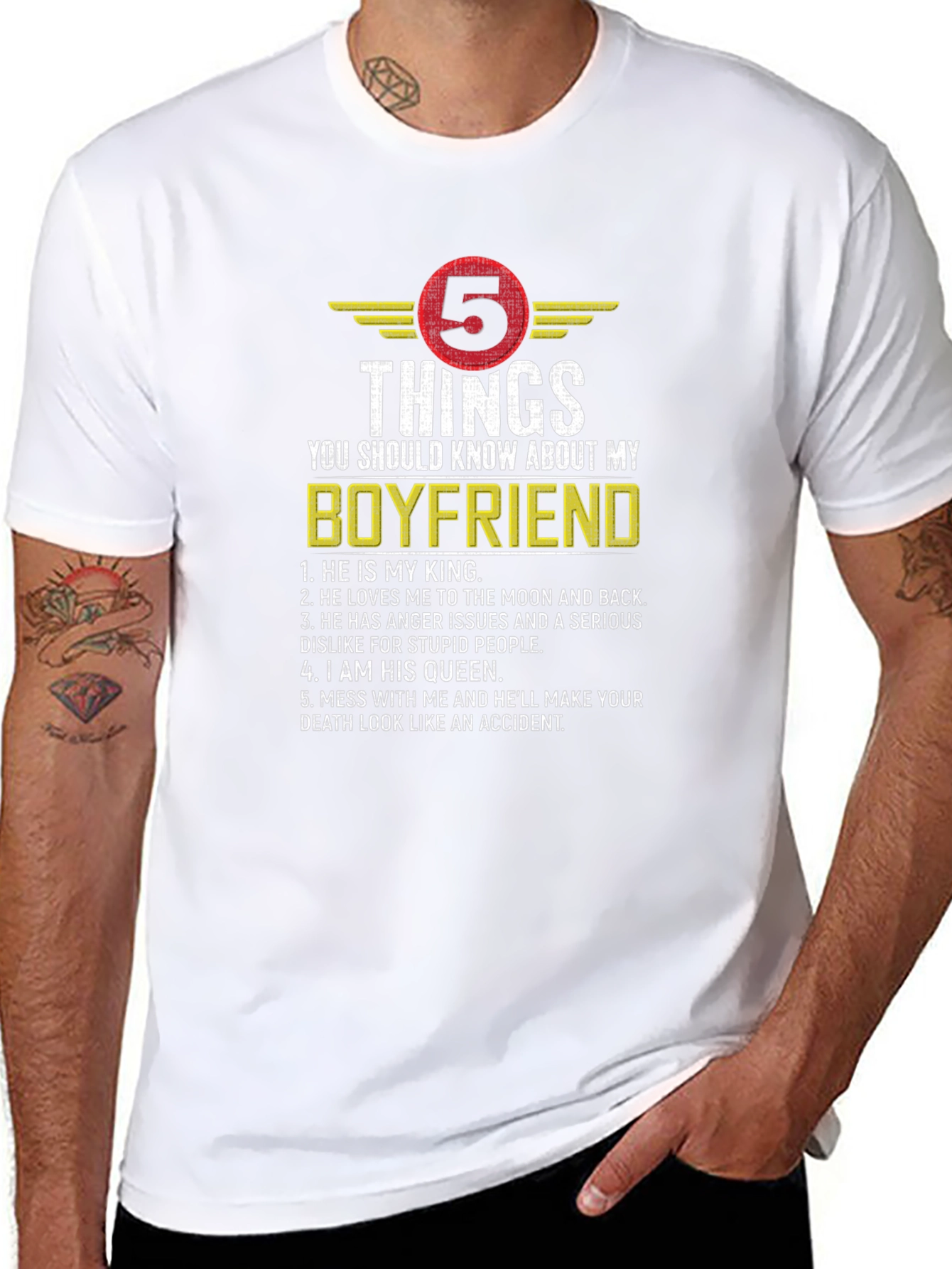 Boyfriend T-Shirt - 5 Things You Should Know