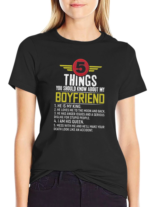 Boyfriend T-Shirt - 5 Things You Should Know