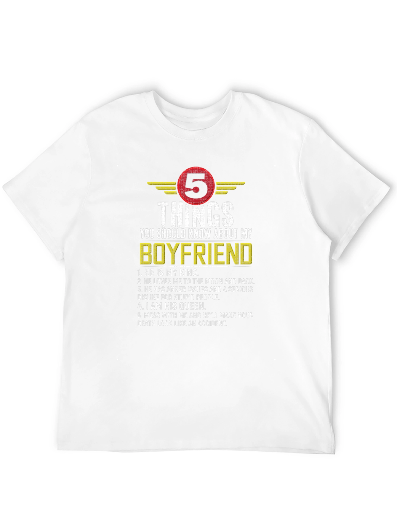 Boyfriend T-Shirt - 5 Things You Should Know