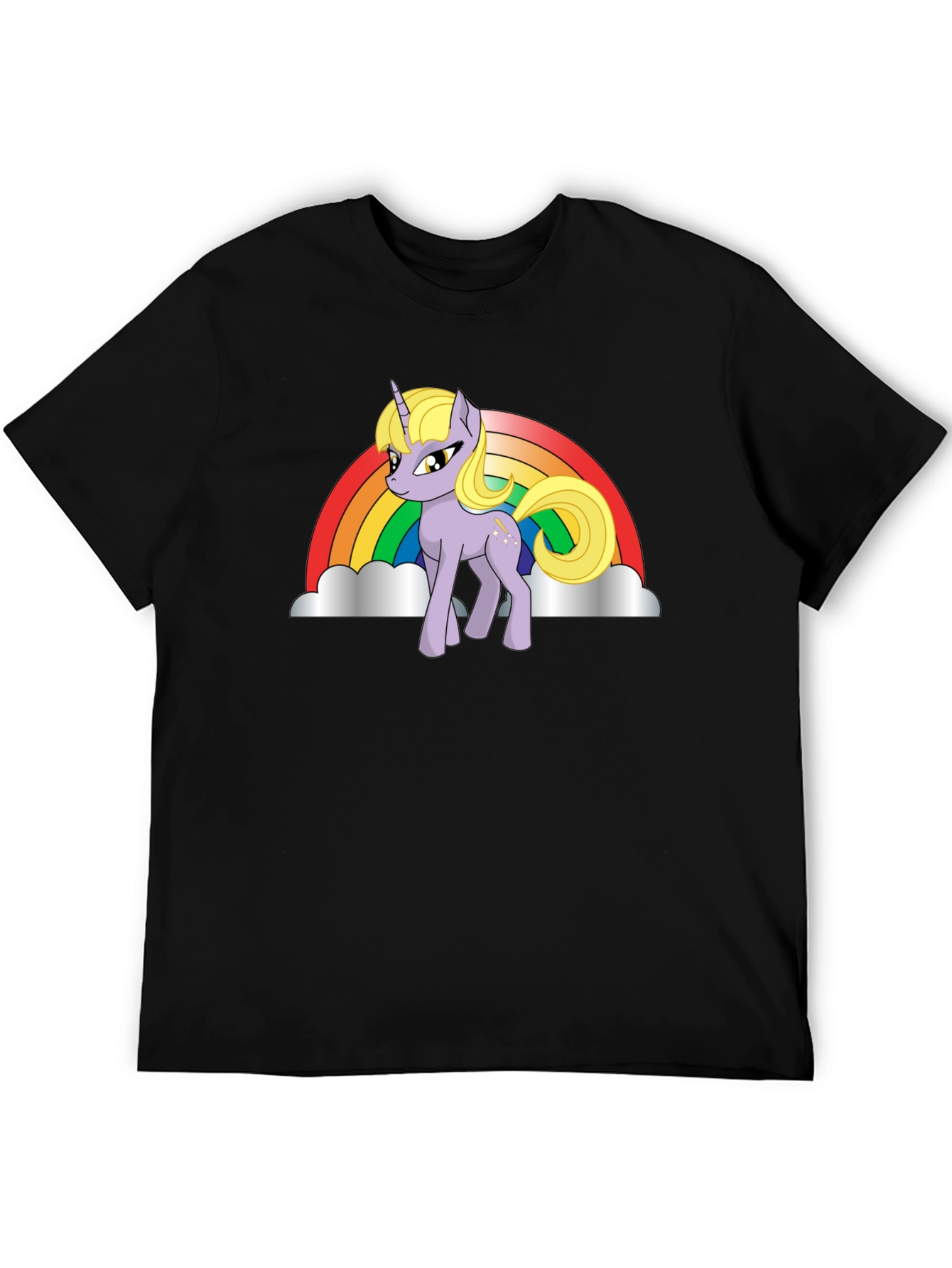 Unicorn Rainbow Graphic T-Shirt