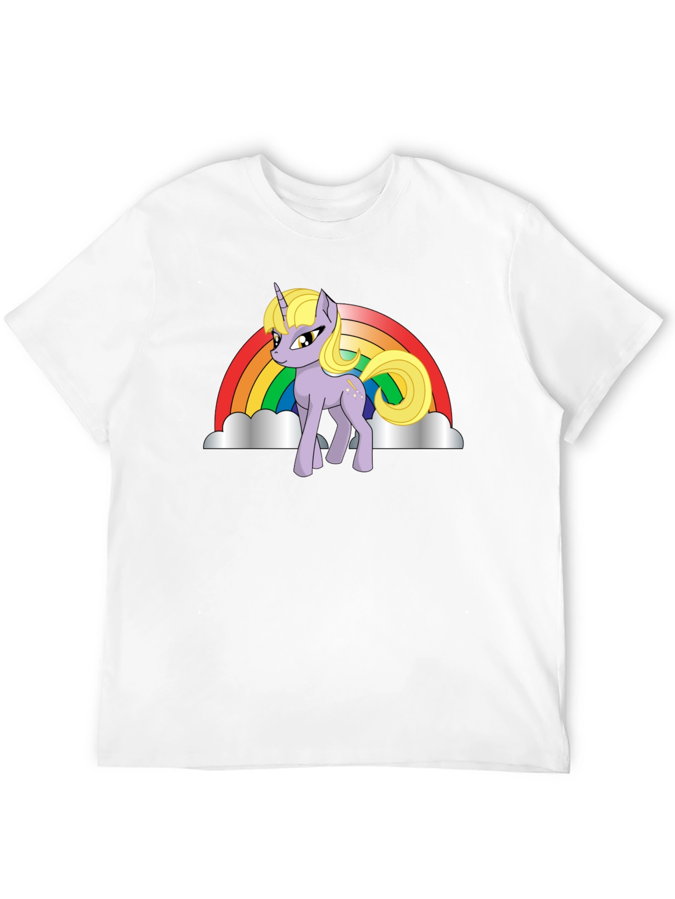 Unicorn Rainbow Graphic T-Shirt