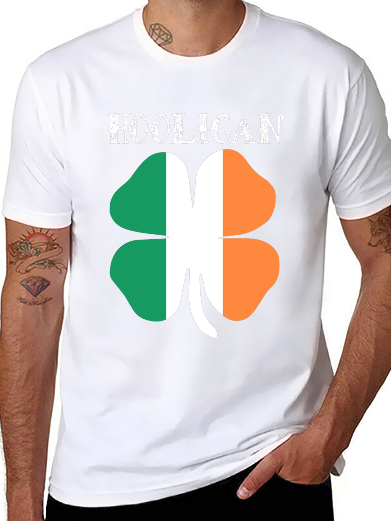 Irish Hooligan Shamrock T-Shirt