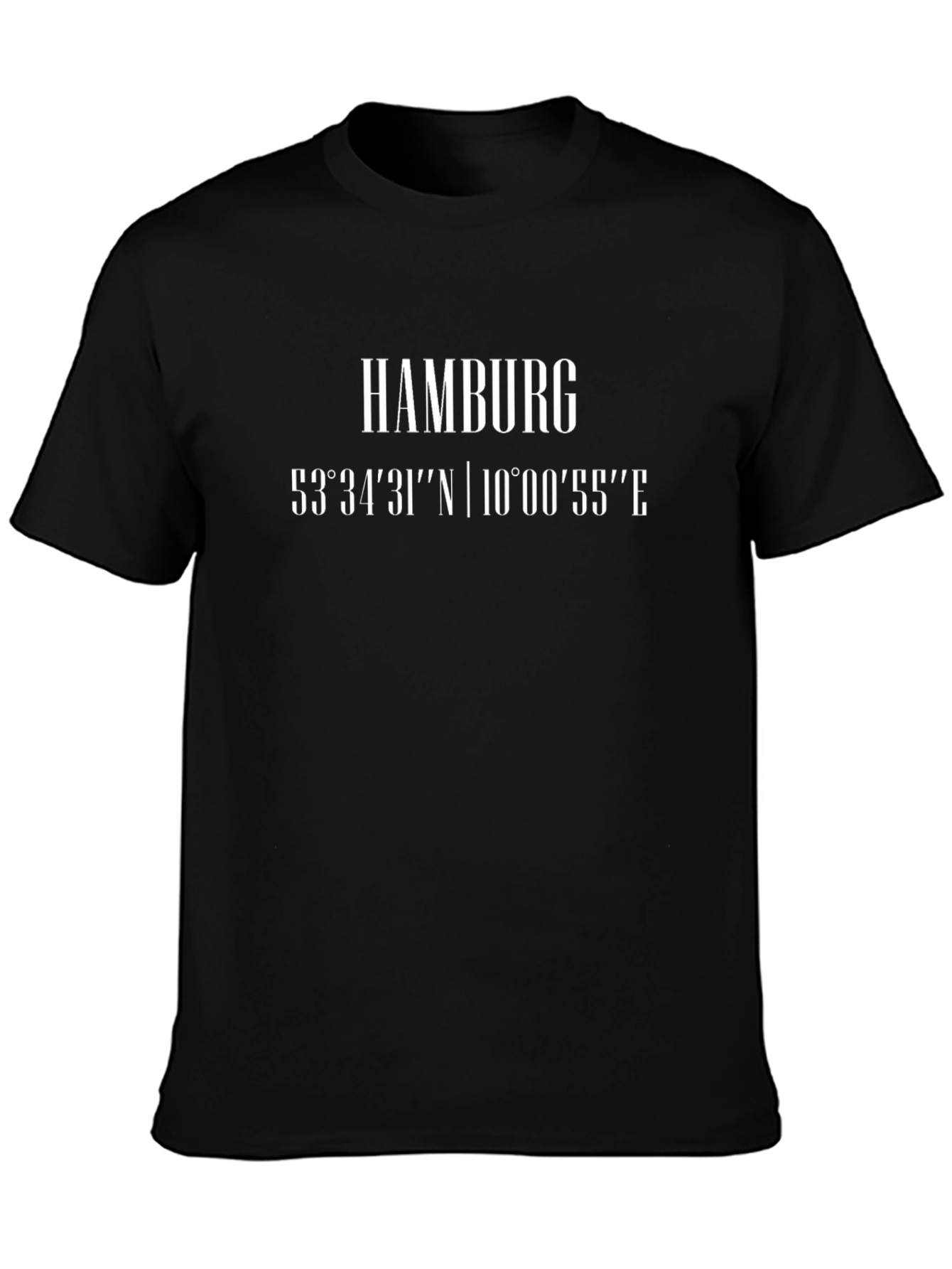 Hamburg Coordinates T-Shirt - City Pride