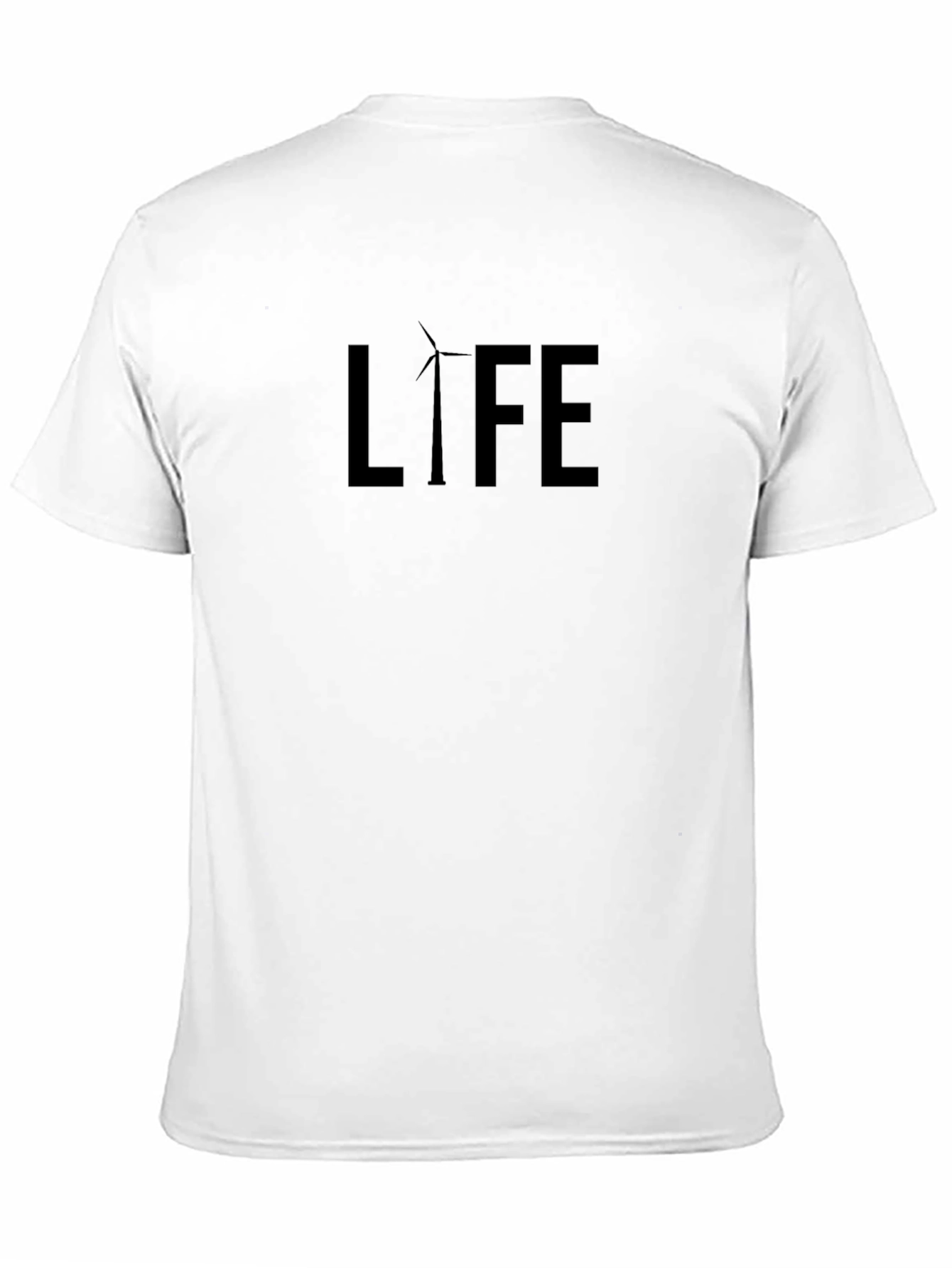 Life Windmill Graphic T-Shirt - Sustainable Style