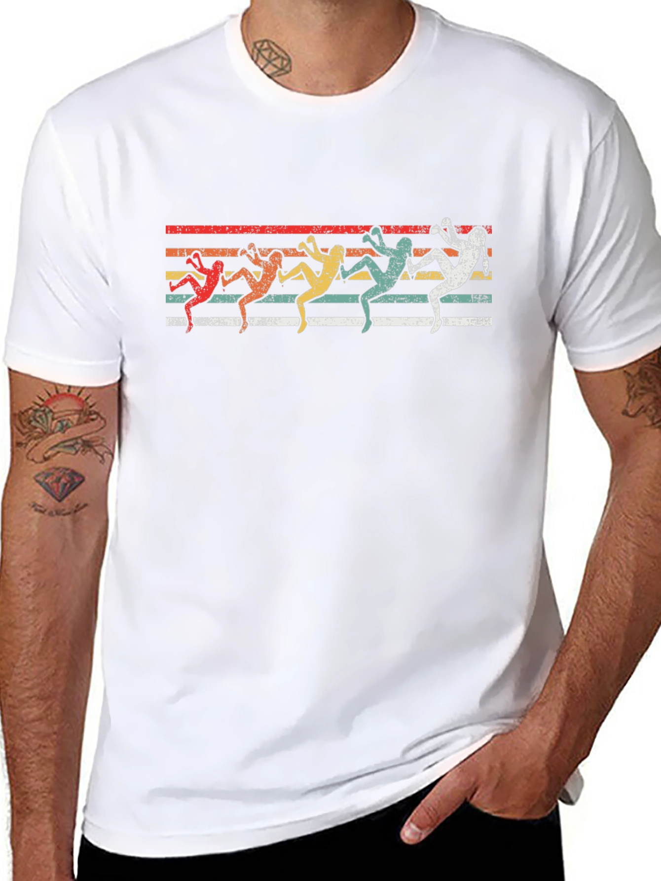 Retro Rock Climbing T-Shirt