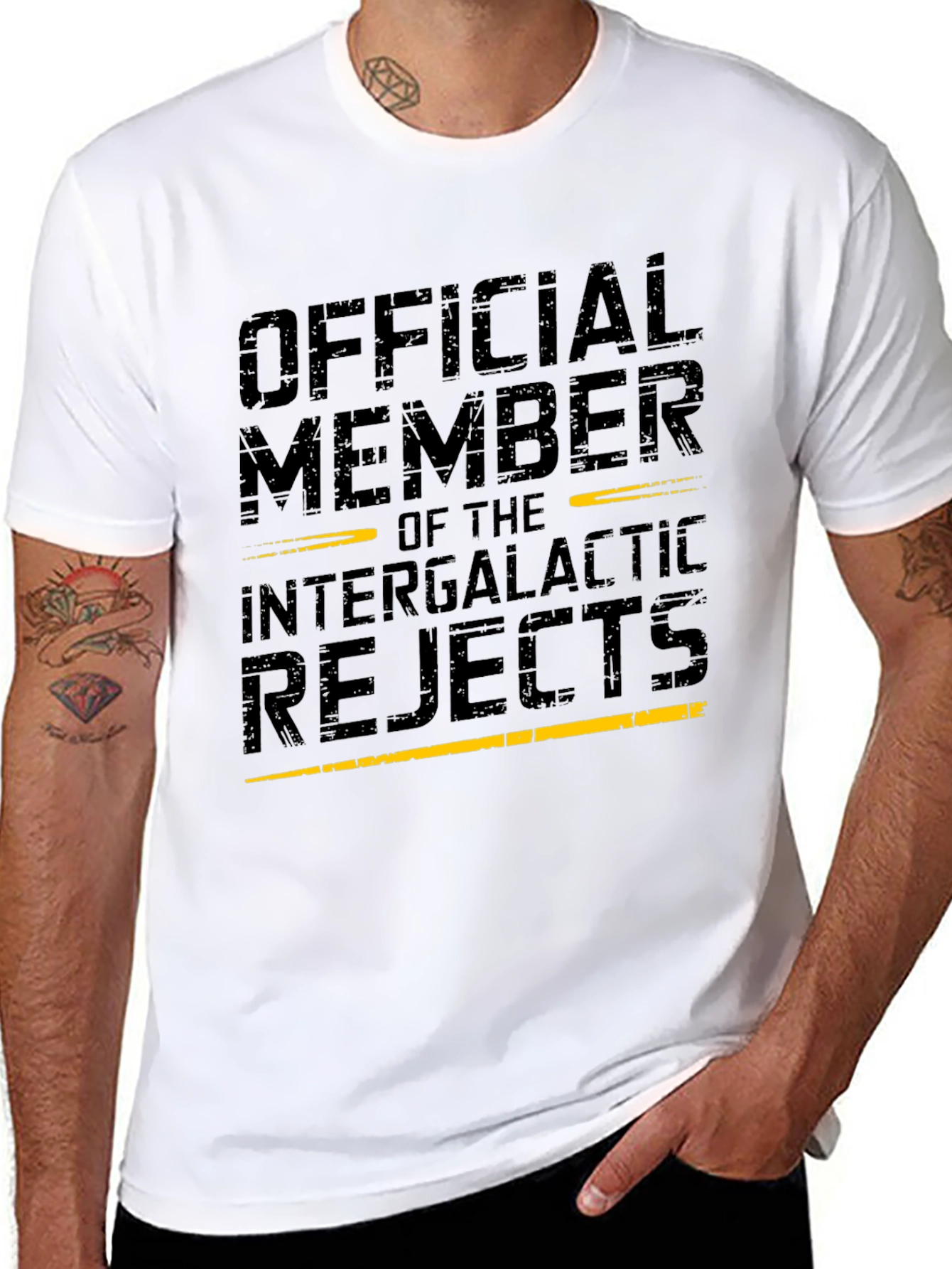 Official Member Intergalactic Rejects Graphic T-Shirt
