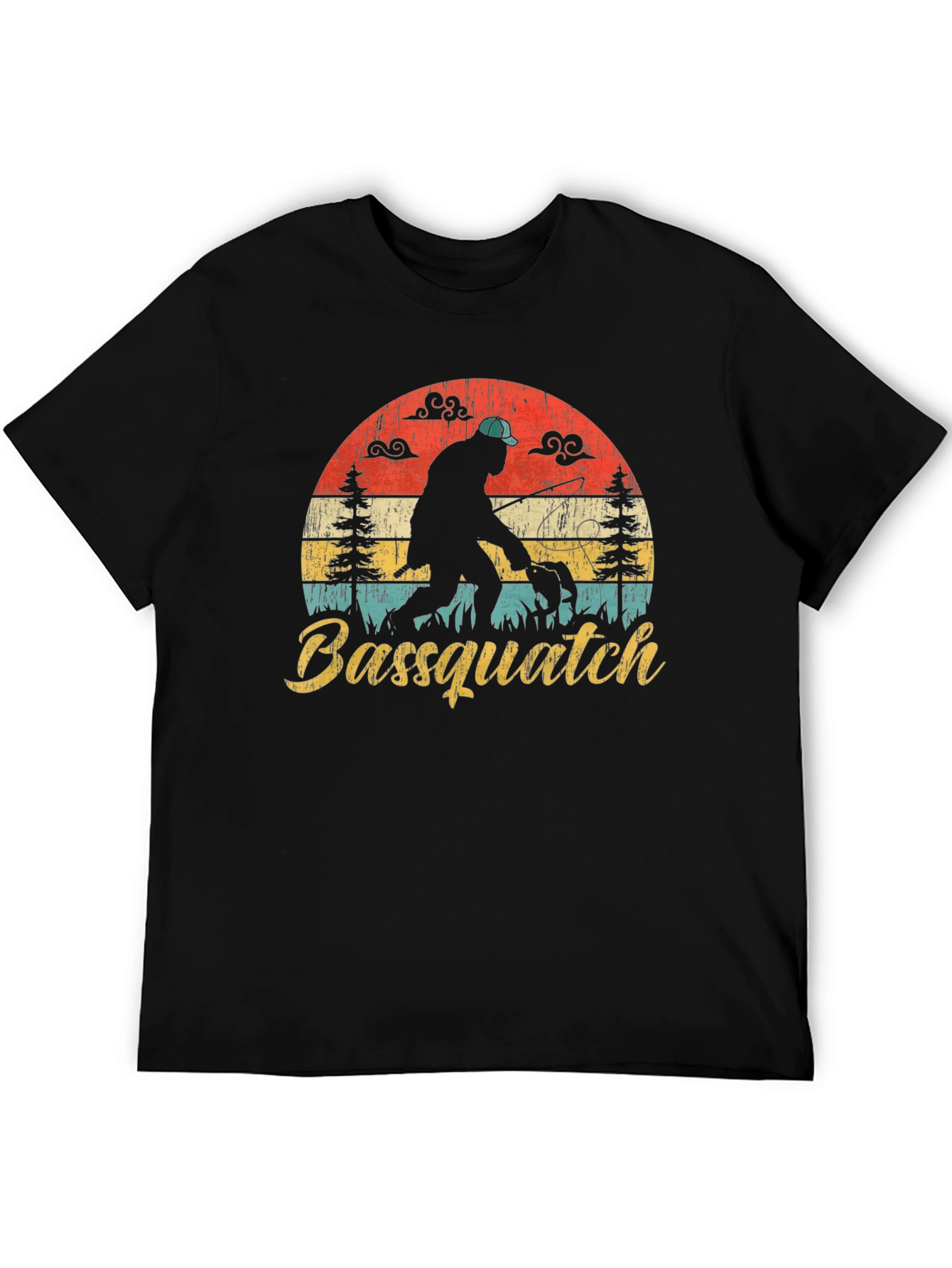 Bassquatch Fishing T-Shirt