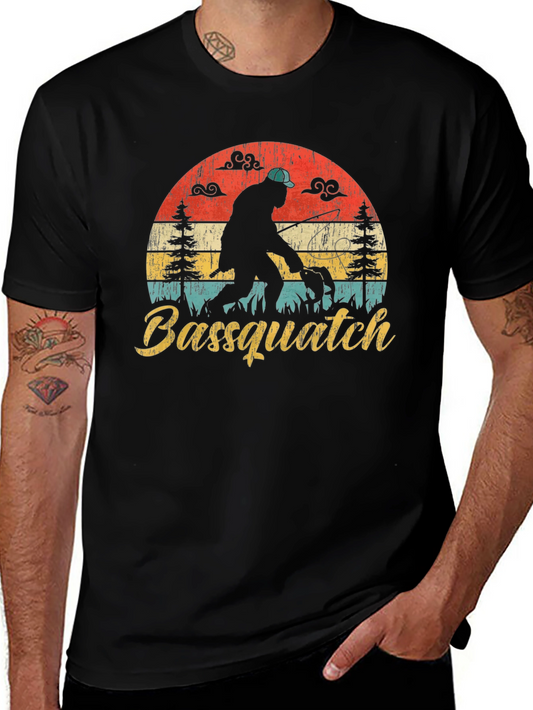 Bassquatch Fishing T-Shirt