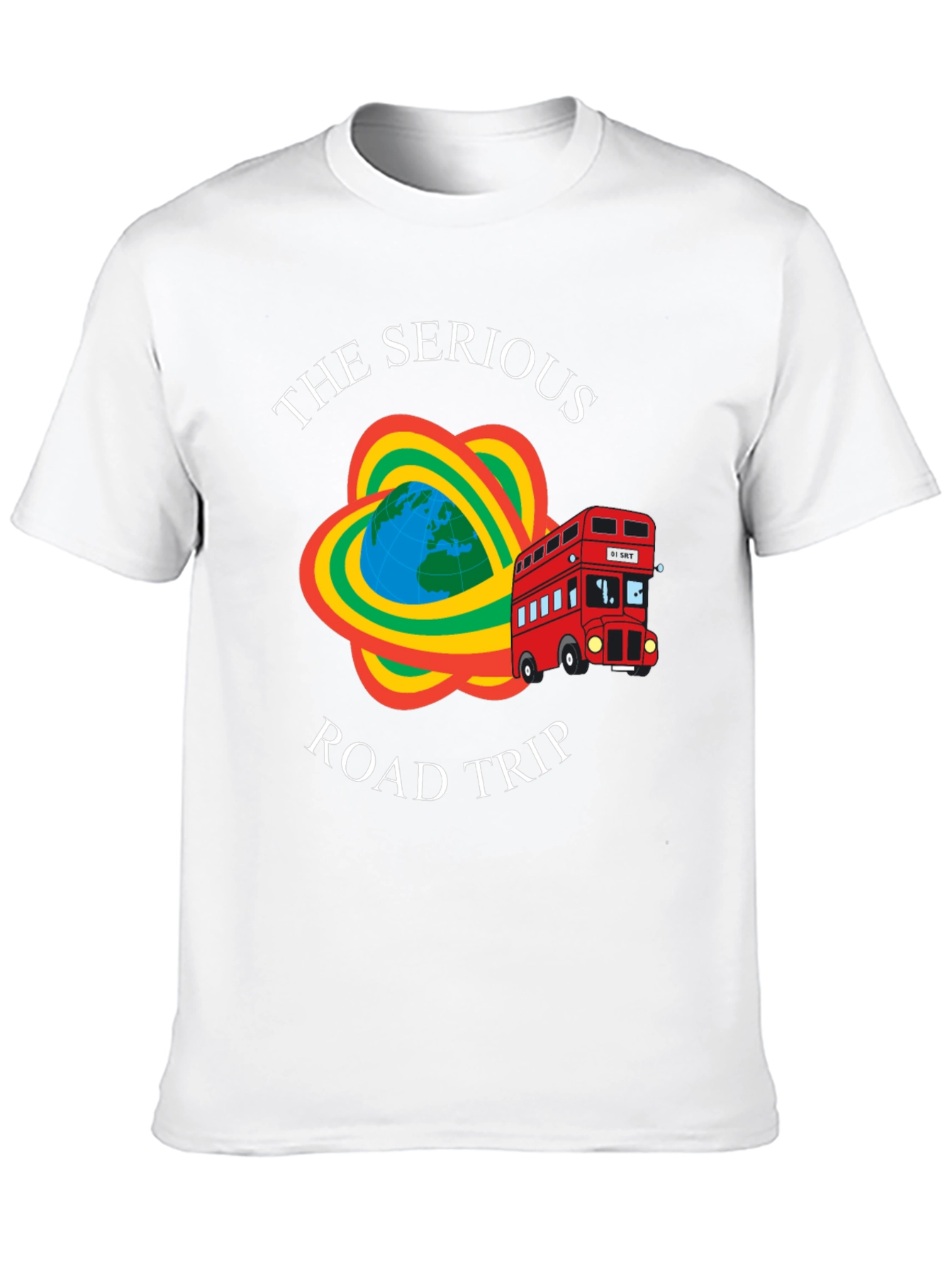 The Serious Road Trip Black T-Shirt
