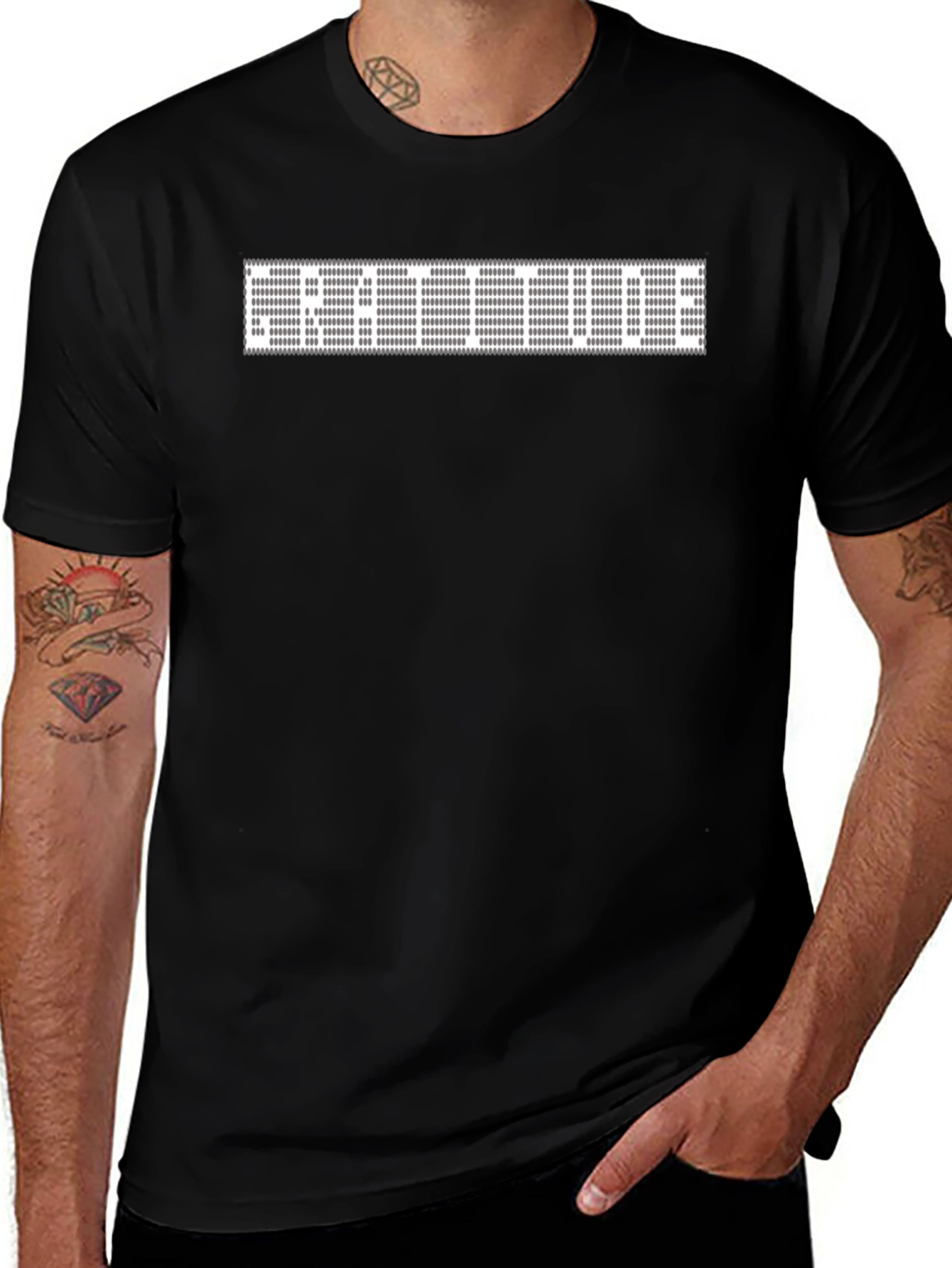 Pixelated Gratitude T-Shirt - Unique Graphic Tee
