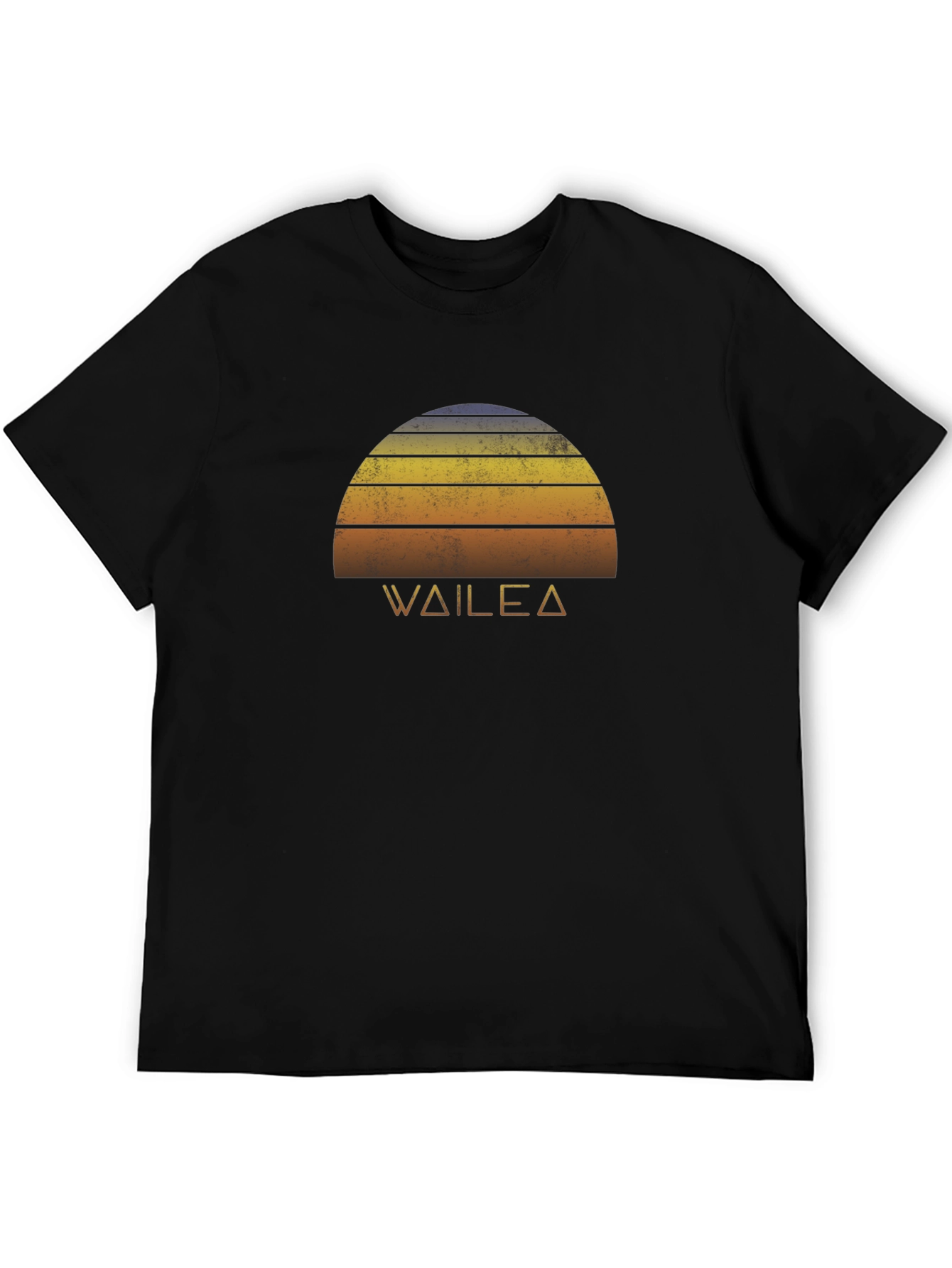 Wailea Sunset Graphic Tee - Retro Style T-Shirt
