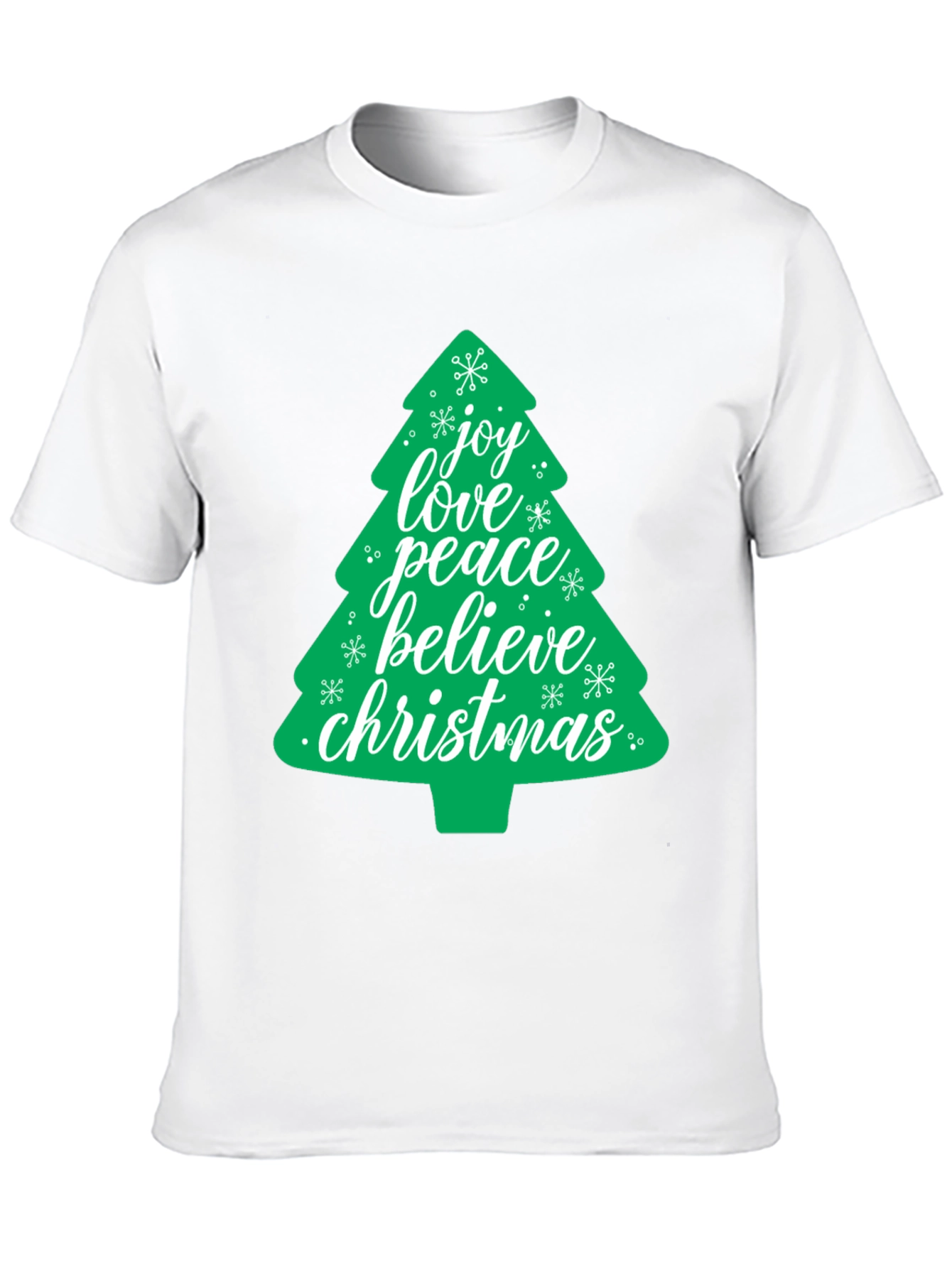 Festive Christmas Tree Graphic Tee