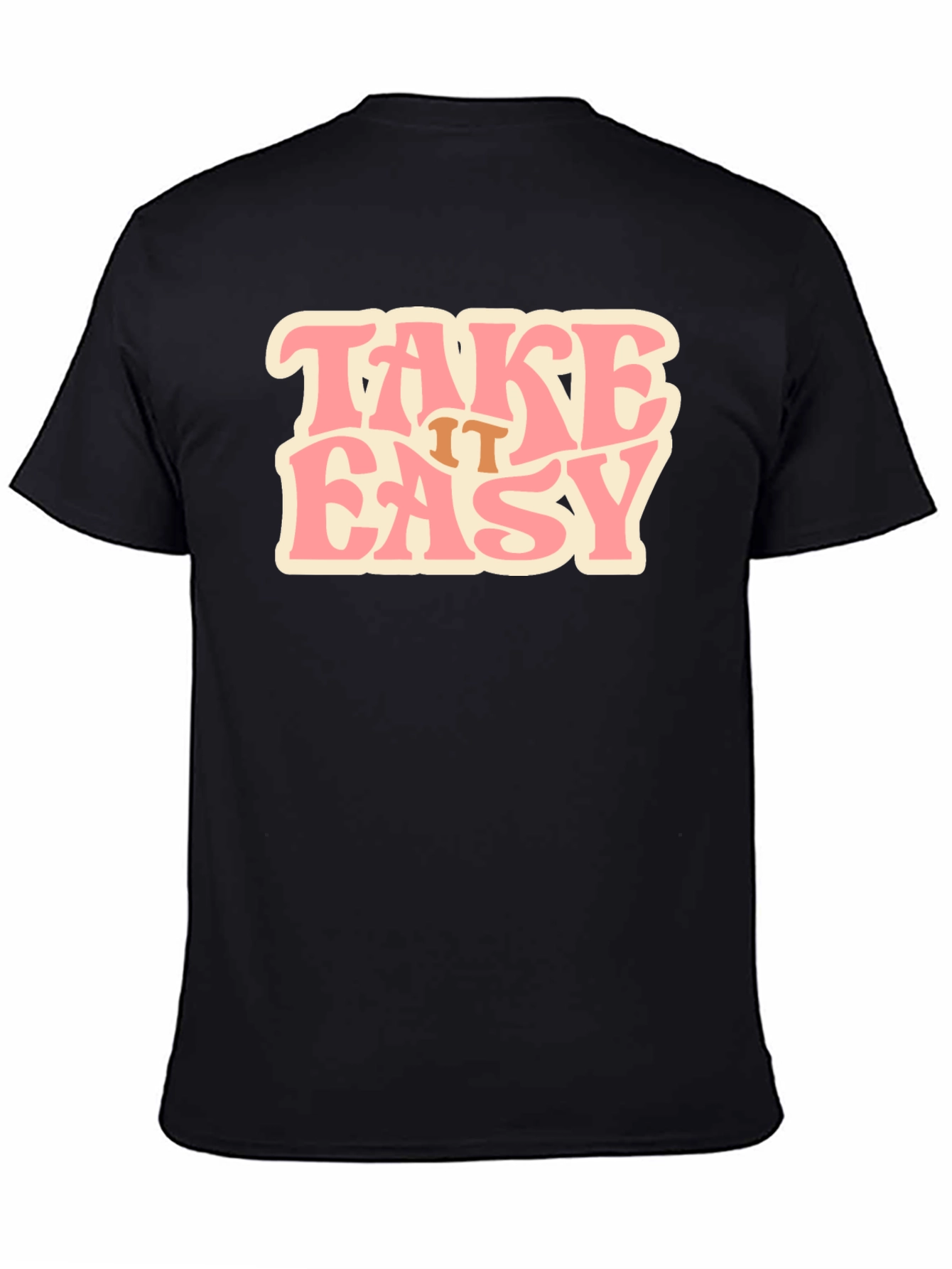 Take it Easy Black T-Shirt