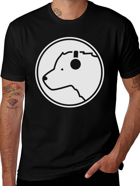 Dog DJ Graphic Tee - Cool Canine Headphones T-Shirt