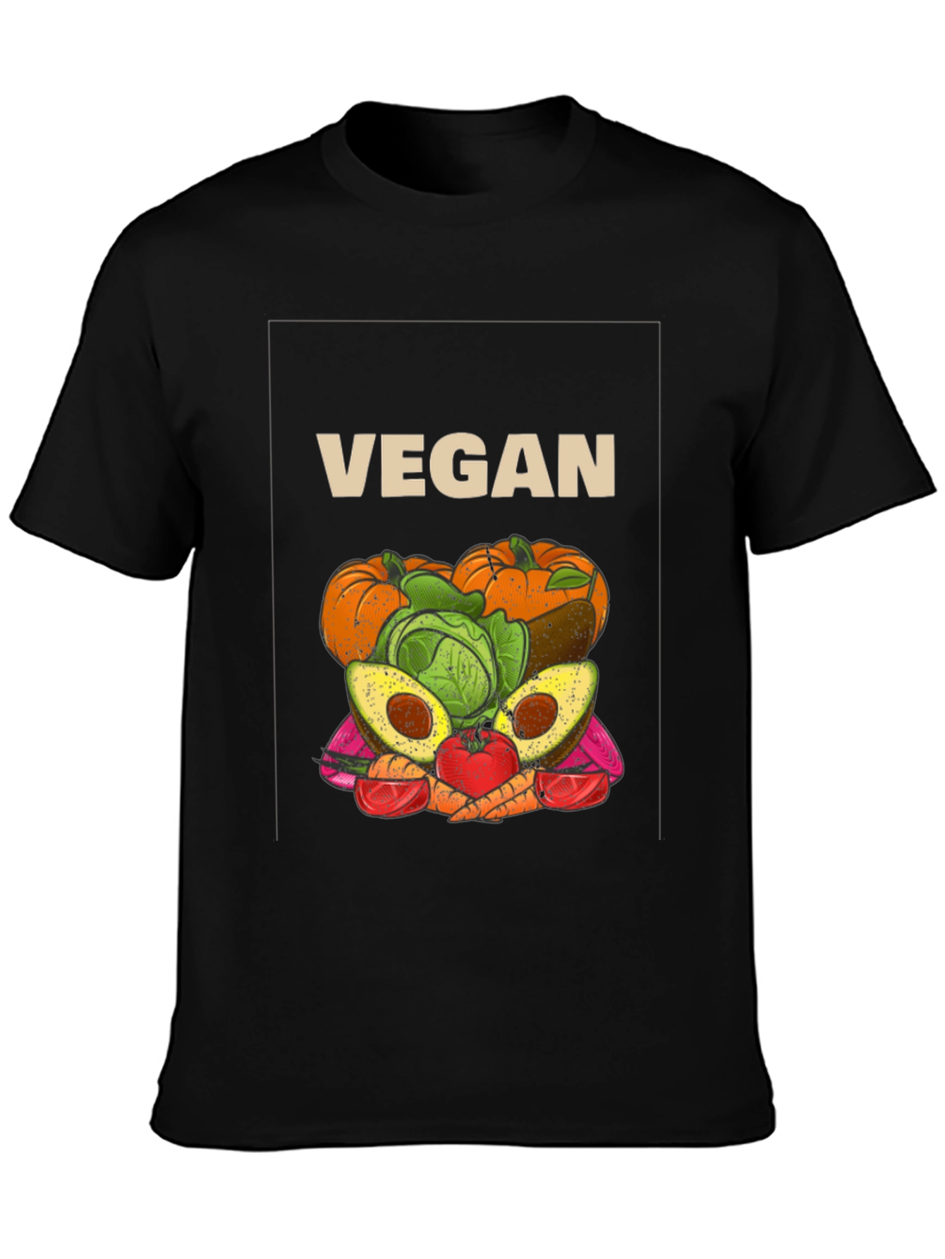 Vegan Food T-Shirt - Unisex Healthy Lifestyle Tee