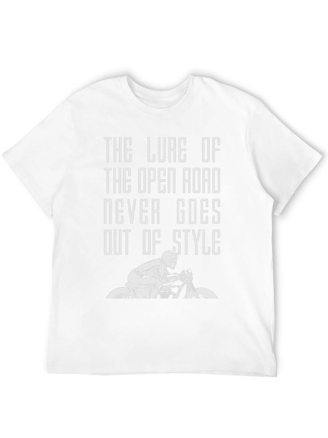 Open Road Motorcycle Graphic T-Shirt