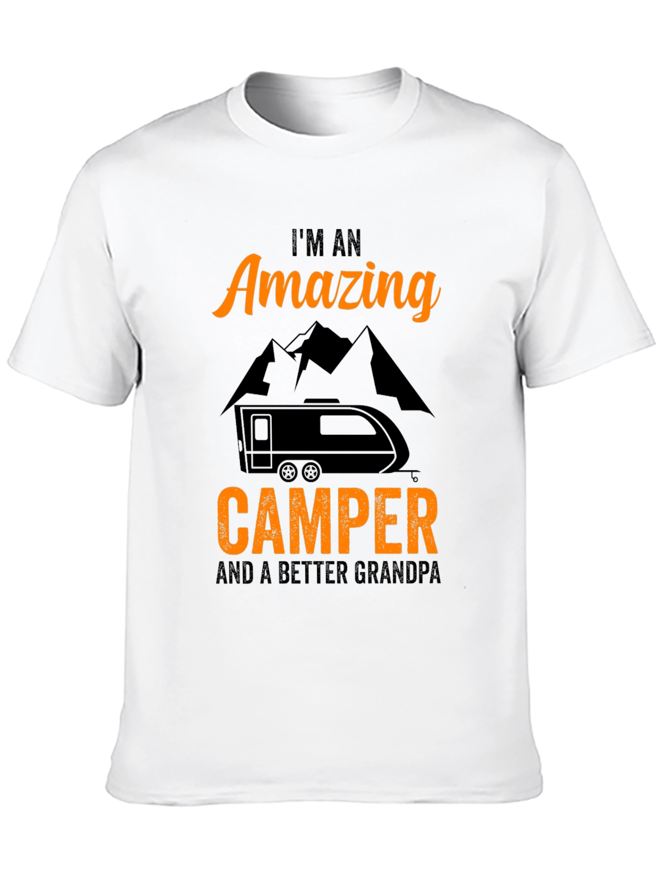 Amazing Camper Grandpa T-Shirt