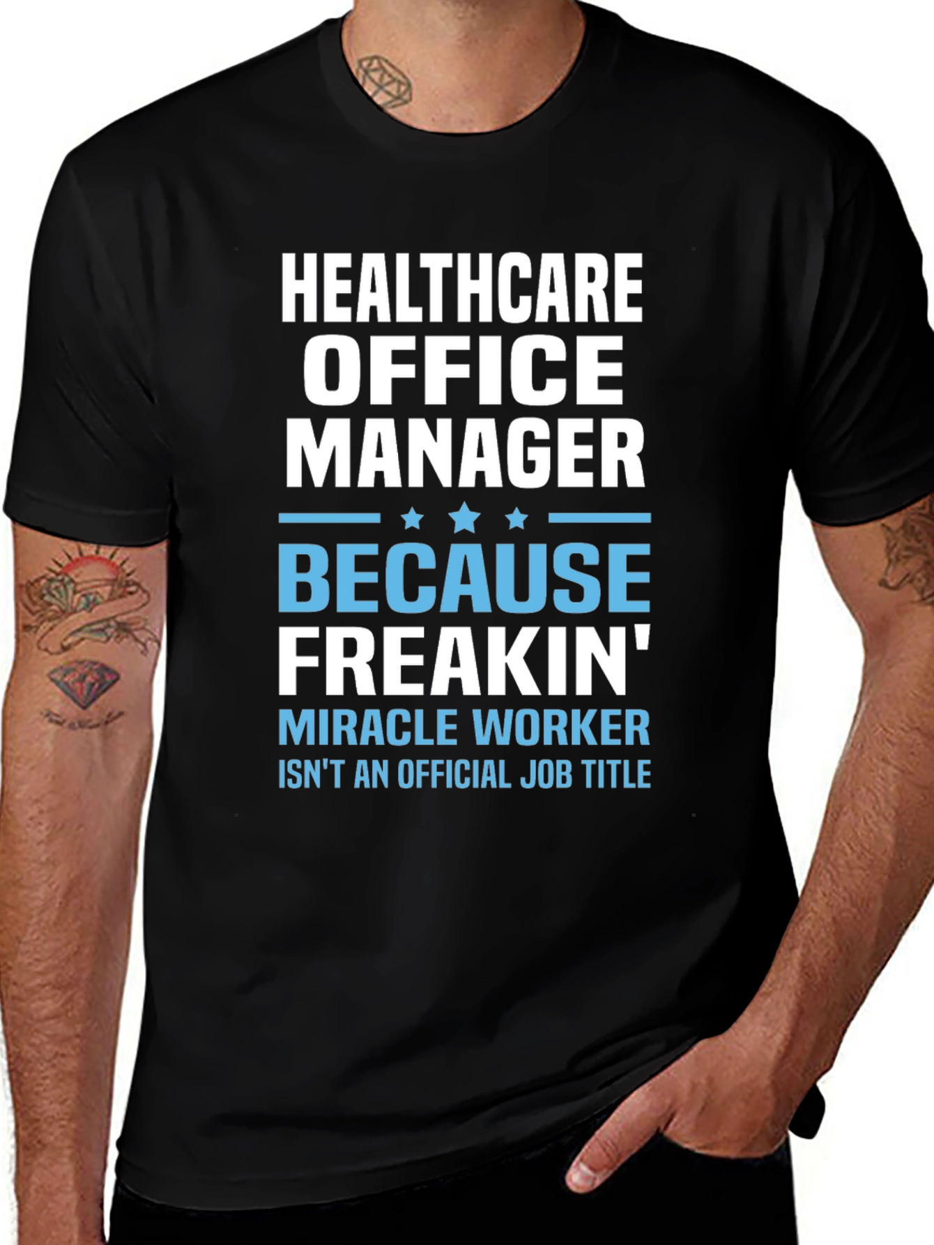 Healthcare Office Manager Graphic T-Shirt