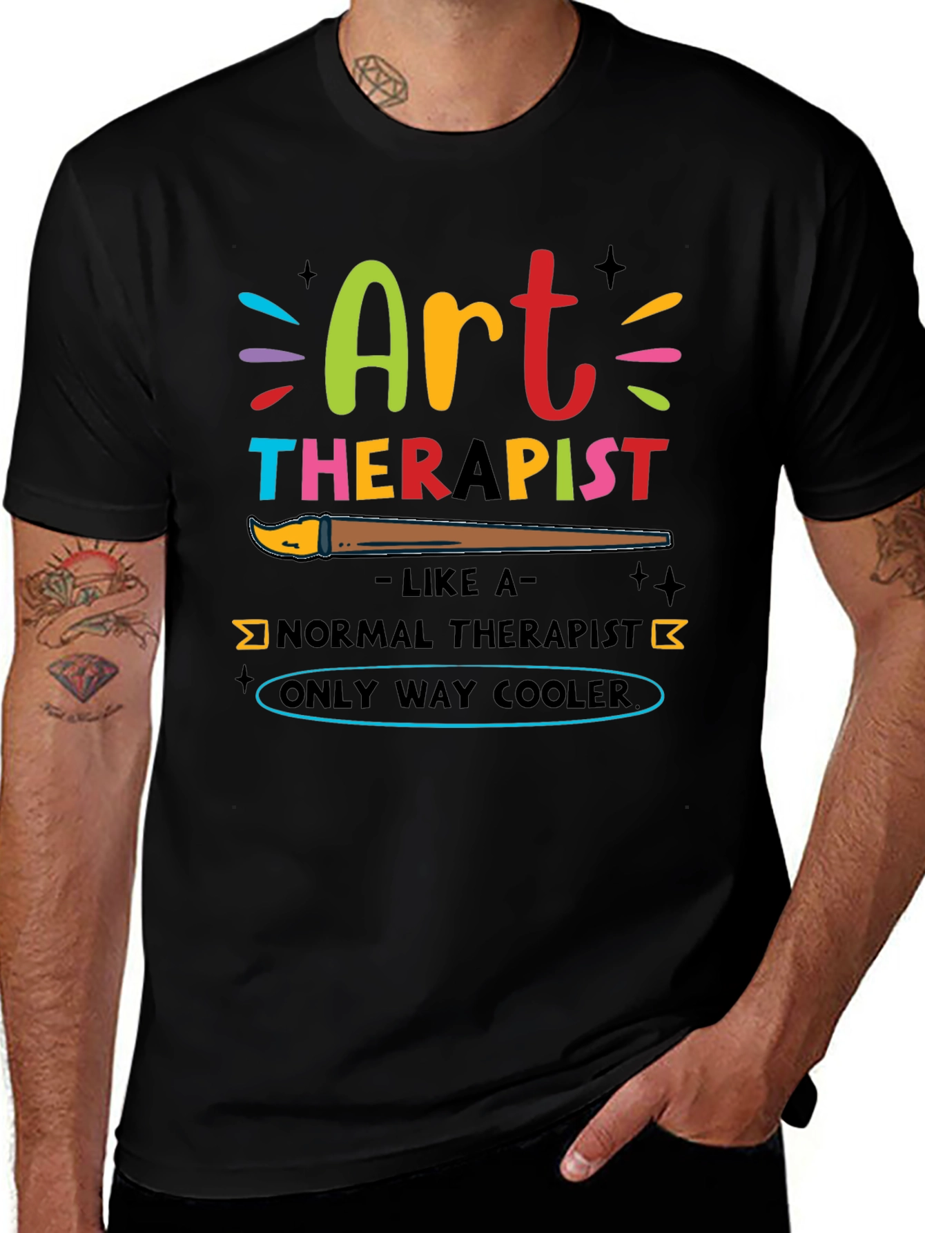 Art Therapist T-Shirt - Funny & Cool Design