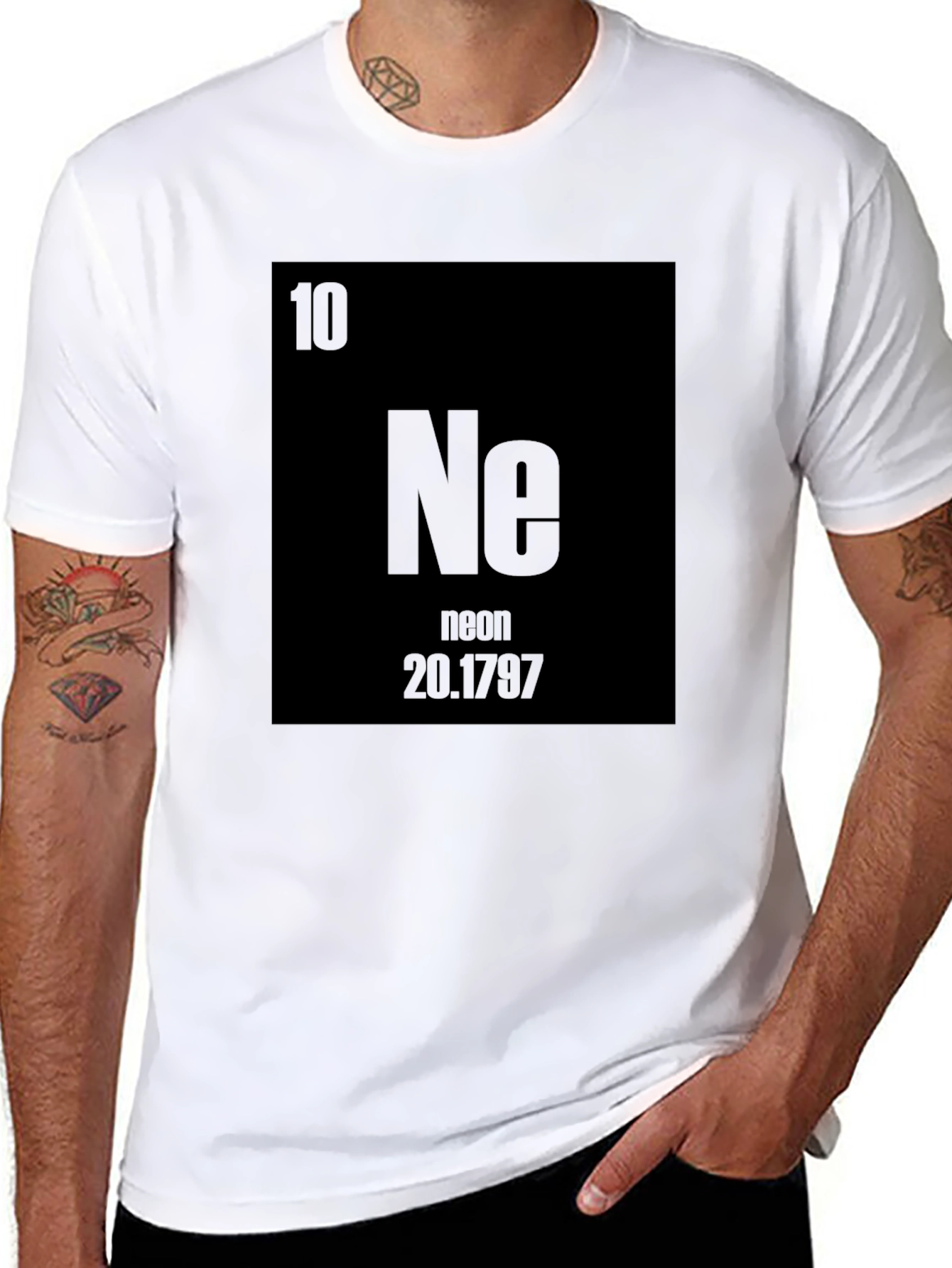Neon Element T-Shirt - Science Chemistry Tee