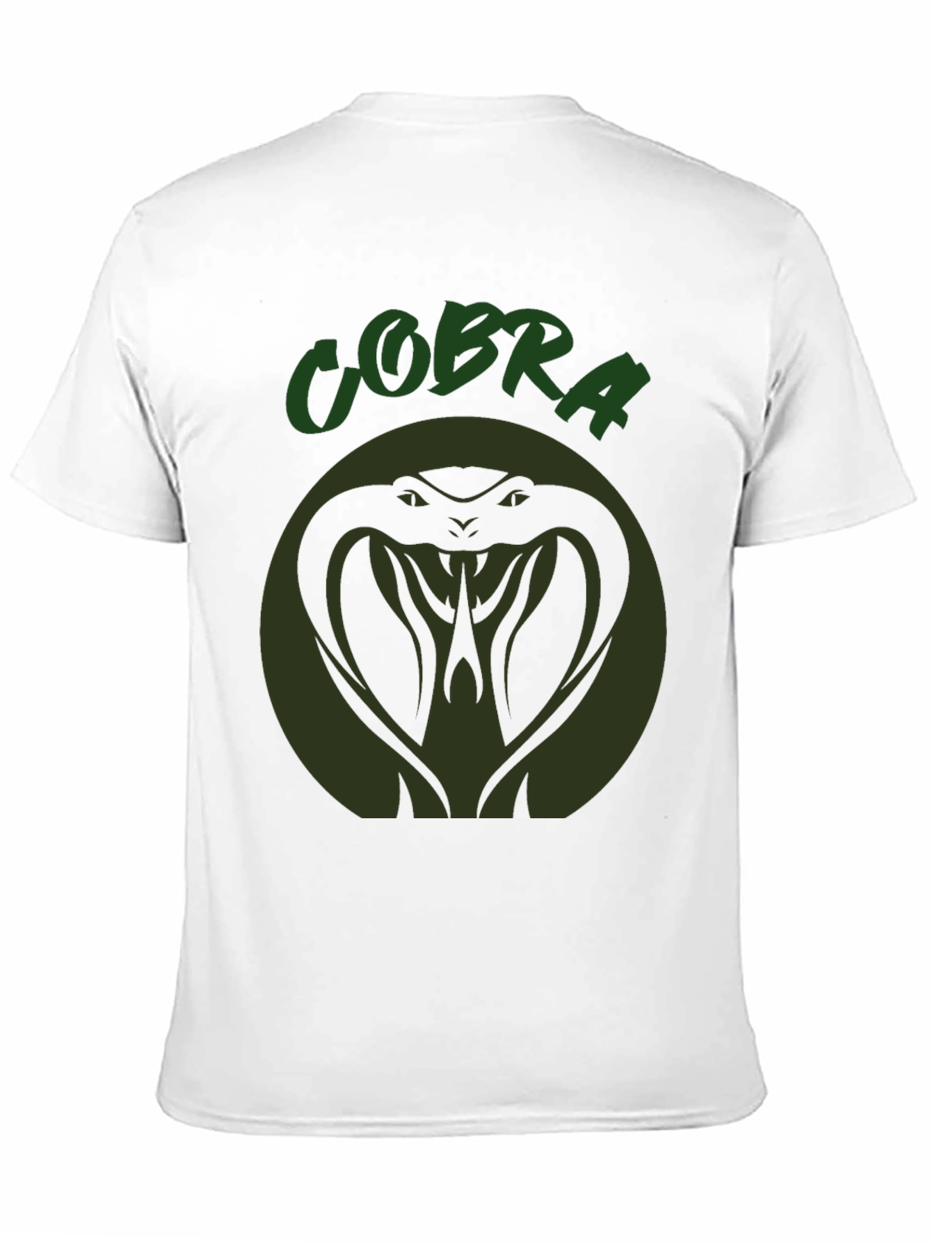 Cobra T-Shirt: Green Snake Graphic Tee
